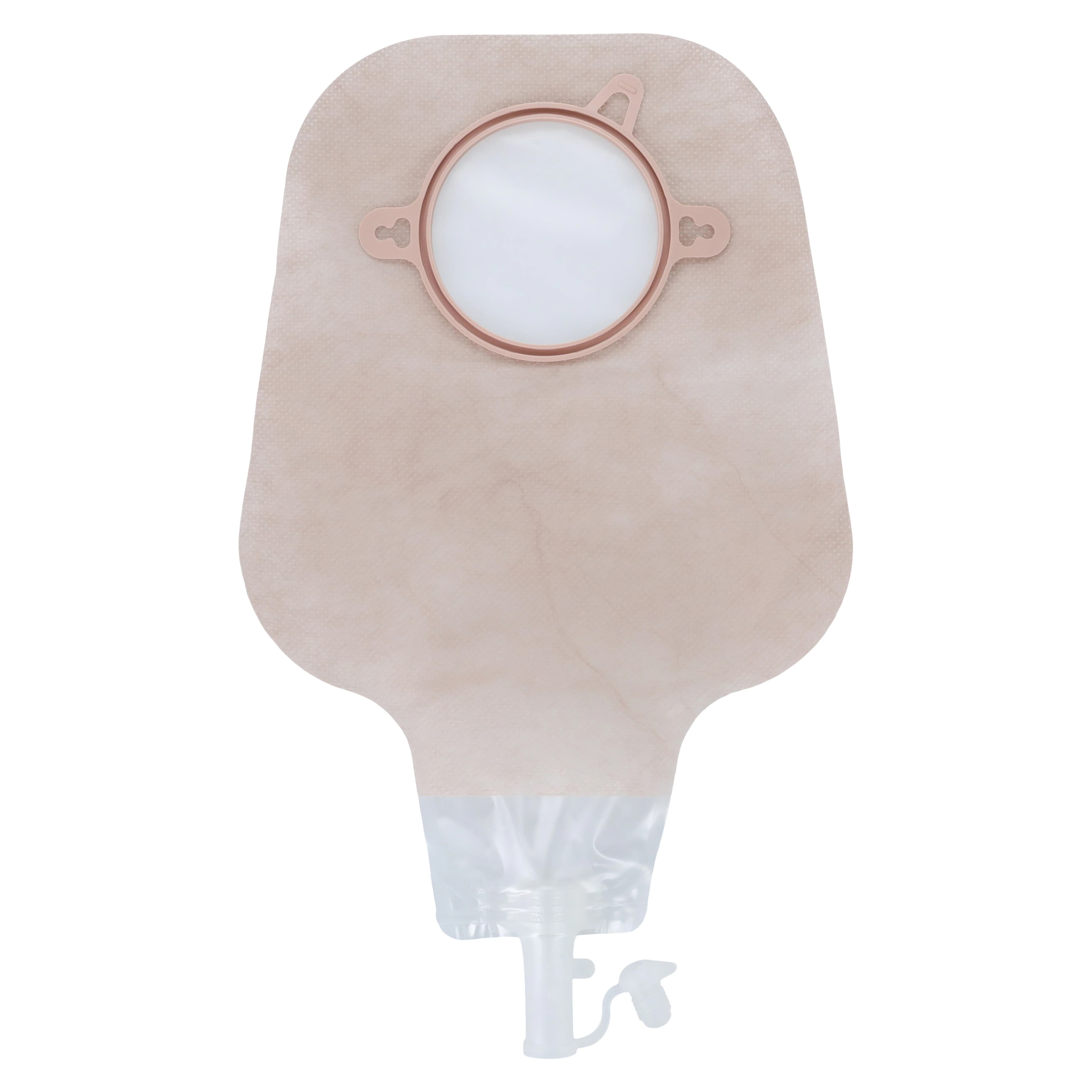 Hollister New Image 2-Piece Drainable Ostomy Pouch, Ultra-Clear/Blue, 12" High Output, 10 per Box thumbnail 3