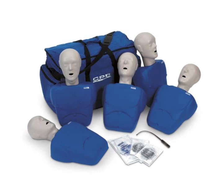CPR Prompt TPAK 100 Training Manikin, Adult/Child, 5/Package - Manikins Adult/Child - Image 1