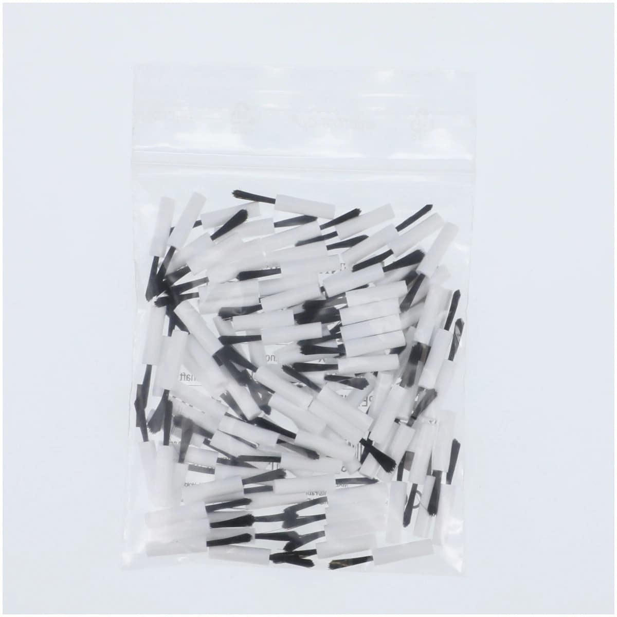 Henry Schein Disposable Composite Brush Tips, Long Bristles, White Shank, 100/Pkg thumbnail 2