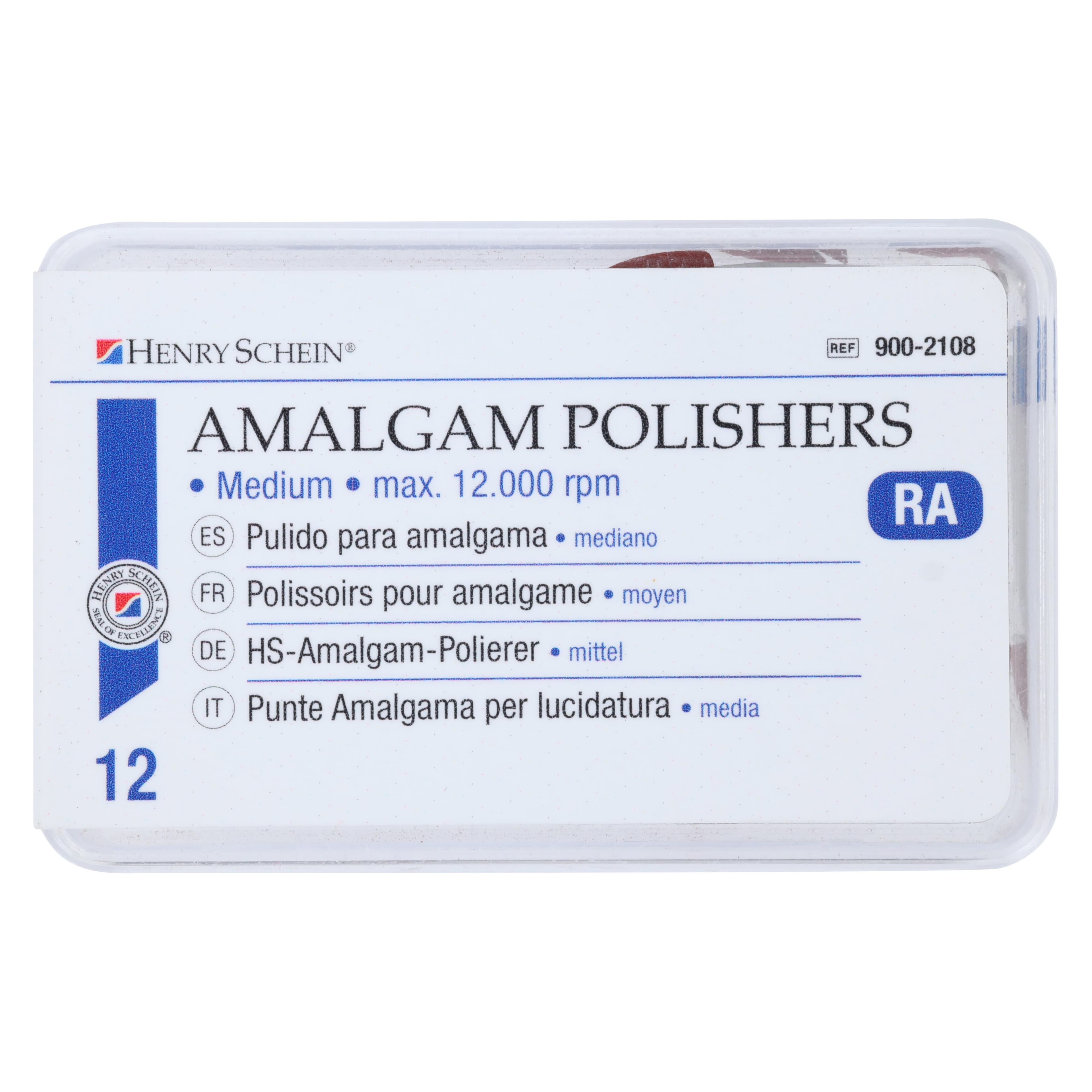 Henry Schein Amalgam Polishing Right Angle Refill, Brown, 12/Box, 0651 thumbnail 3
