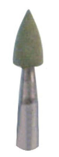 Henry Schein Amalgam Polisher Right Angle High Polishing Refill, Green, 12/Box, 0654 thumbnail 2