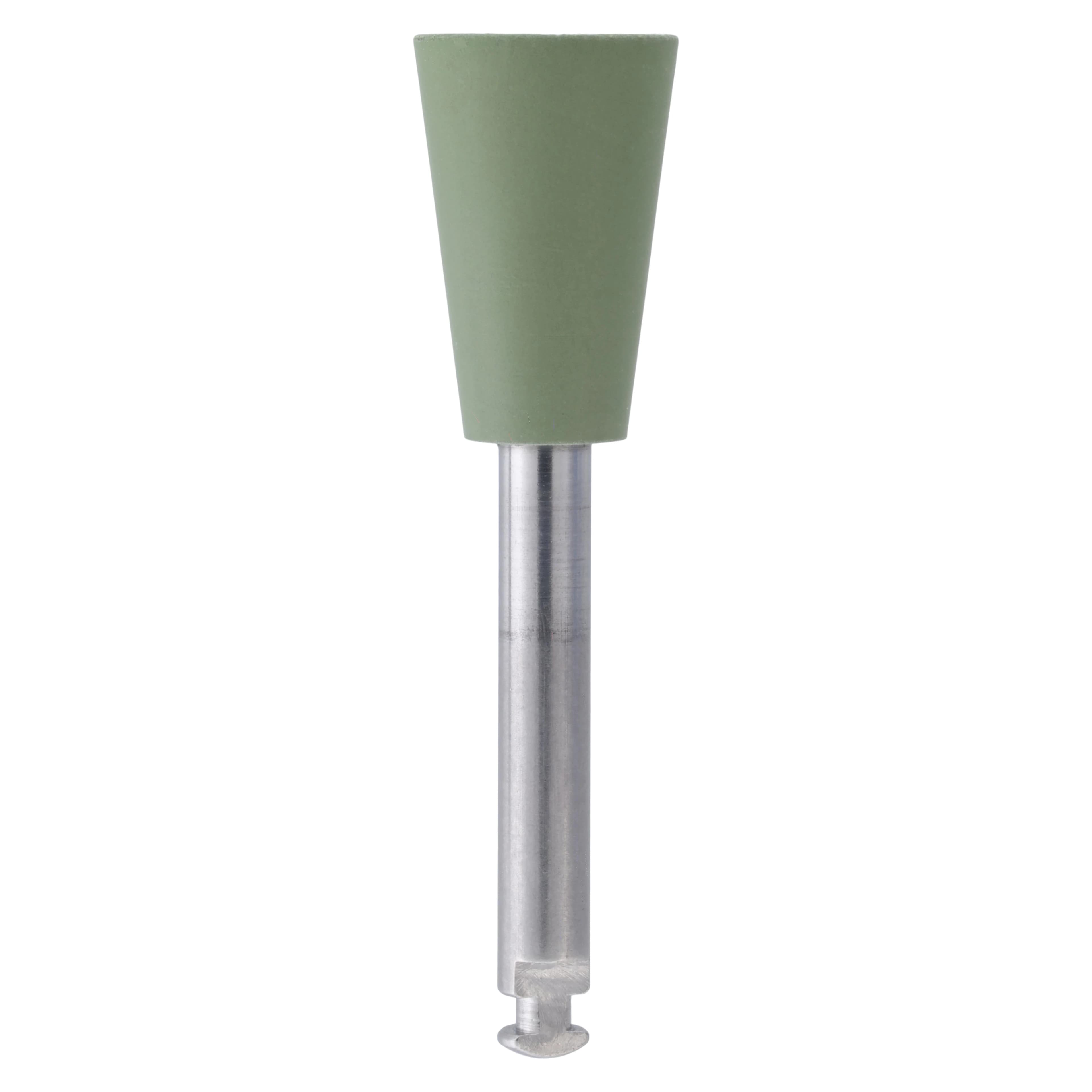 Henry Schein Amalgam Polisher Right Angle High Polishing Refill, Green, 12/Box, 0655 - Amalgam Polishers - Image 1