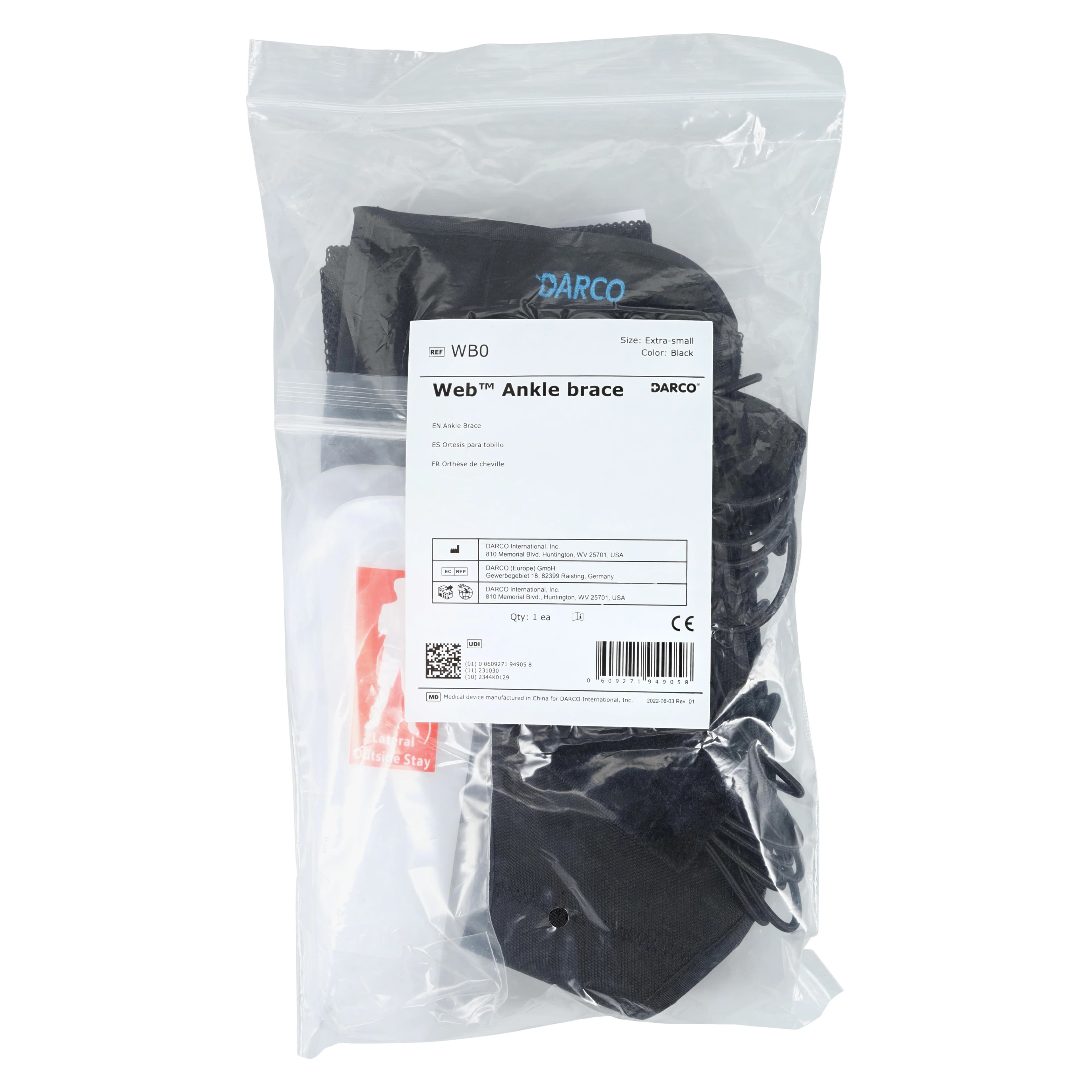 Brace PS II Knee Support, Neoprene, Black, Size Small (12.25-13.25"), Left/Right thumbnail 8