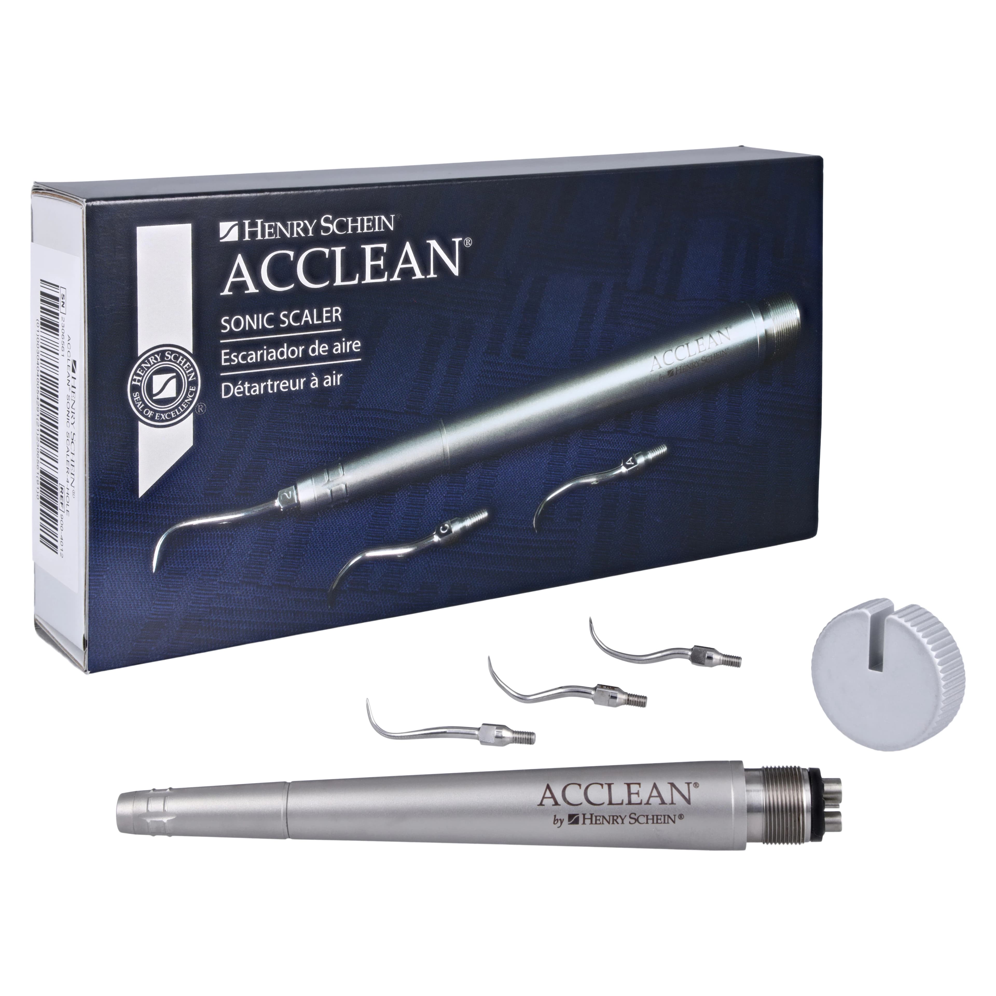 Acclean Sonic Scaler, 4 Hole, Fixed Back End, Each thumbnail 2
