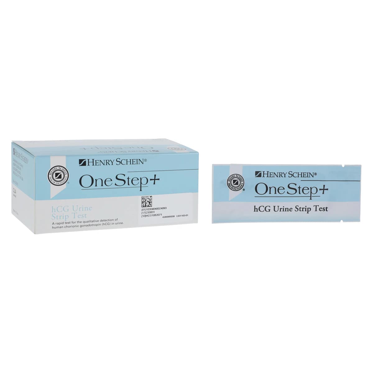 One Step + hCG Urine Strip Dip Test, 25 Strips/Box thumbnail 2