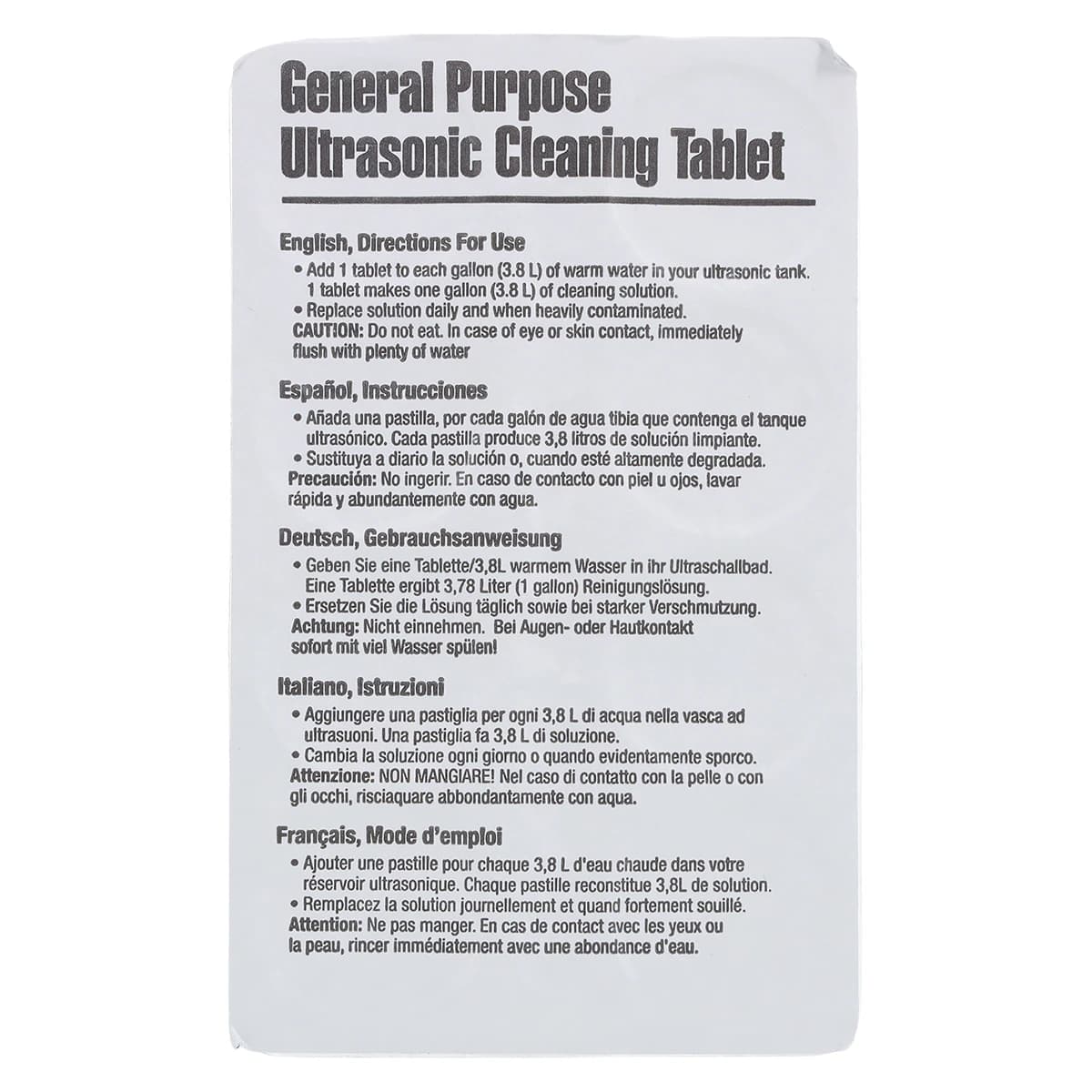 MaxiTabs General Purpose Ultrasonic Cleaning Tablets, 32/Box thumbnail 3
