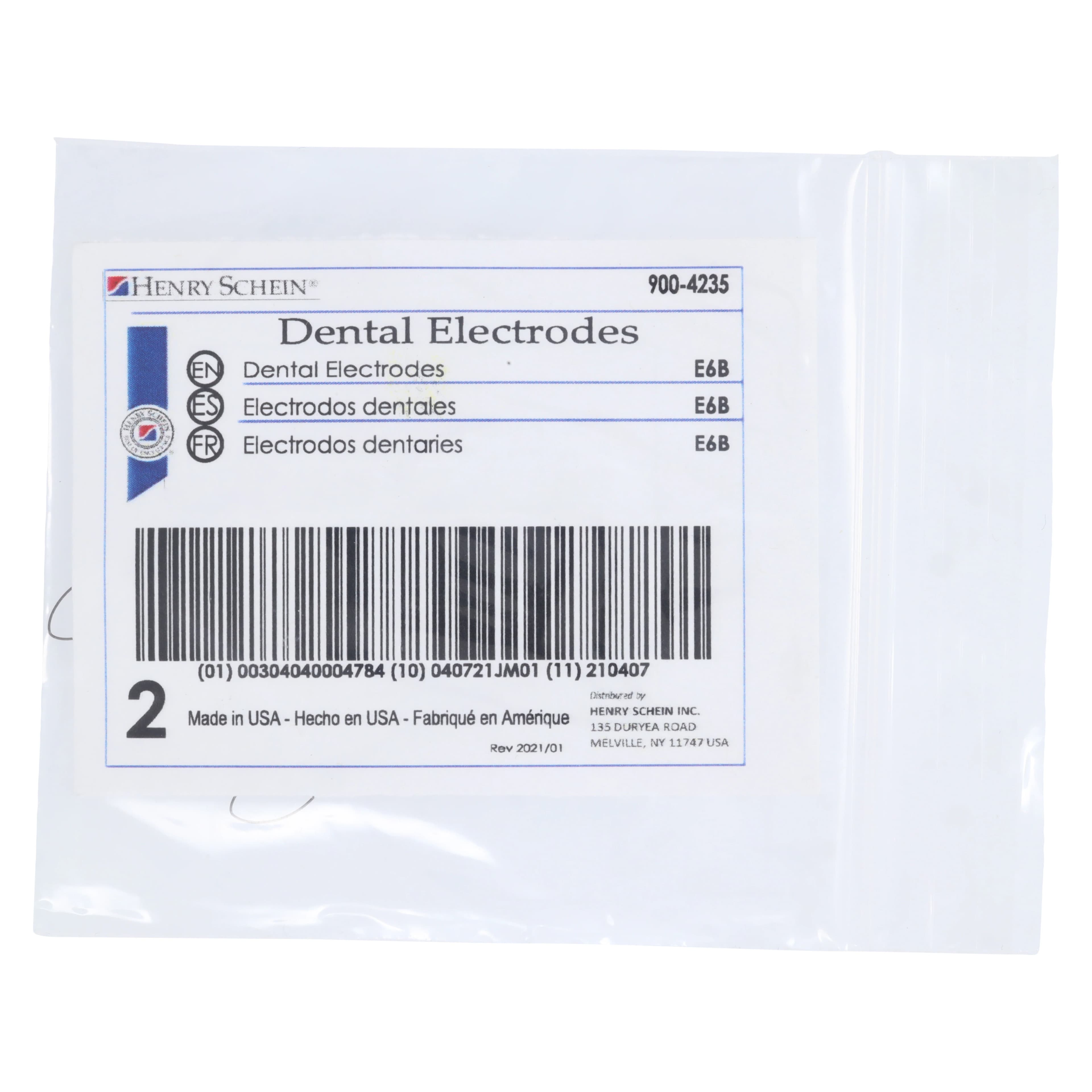 Macan HSI Tissue Removal Electrode E6B, 4 mm x 10 mm Oval Loop, Straight, 2/Package thumbnail 3