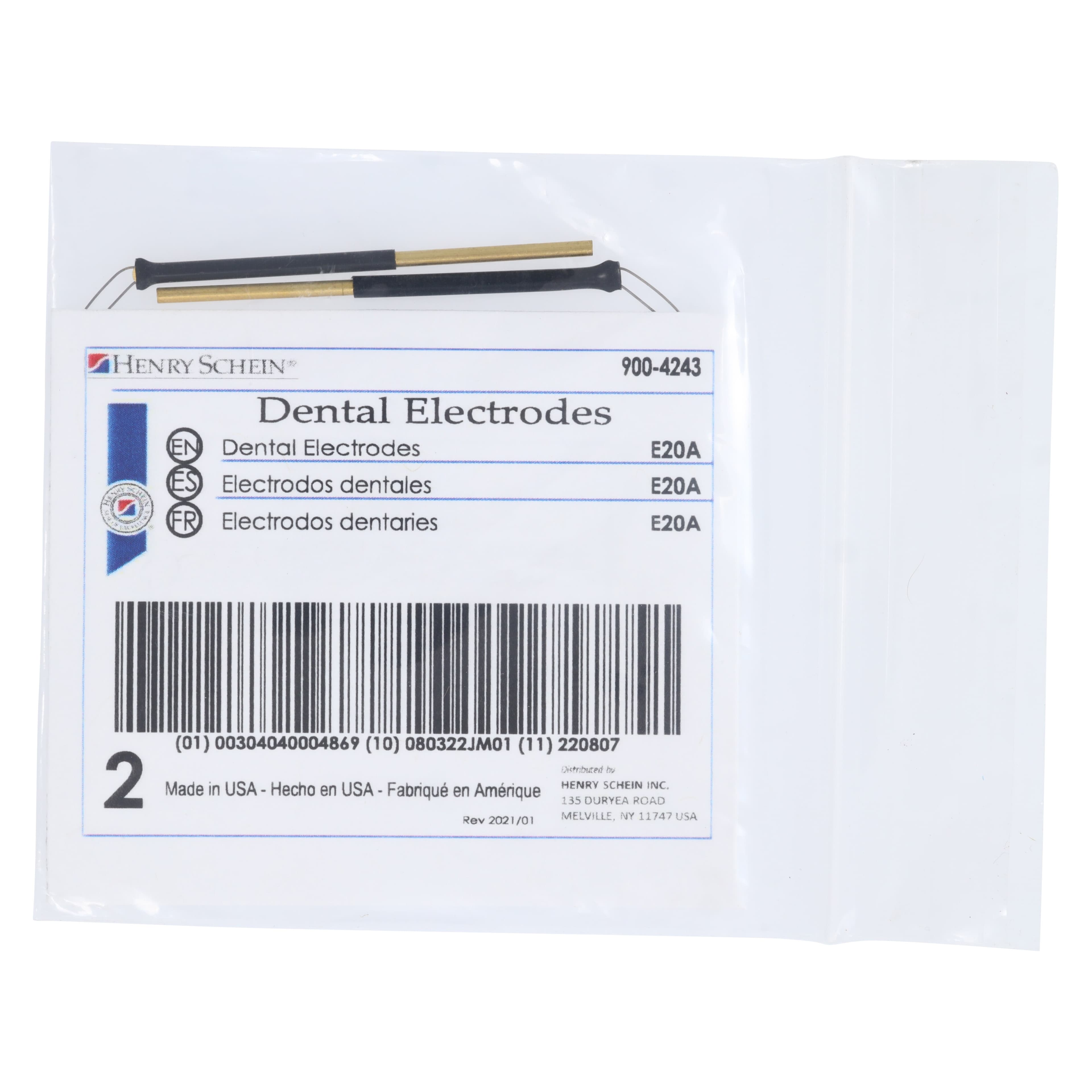 Macan R-L19 Rigid Electrosurgical Electrode Tip, 1.5 mm x 7 mm 45° Loop, Tungsten, 2/Pkg thumbnail 3