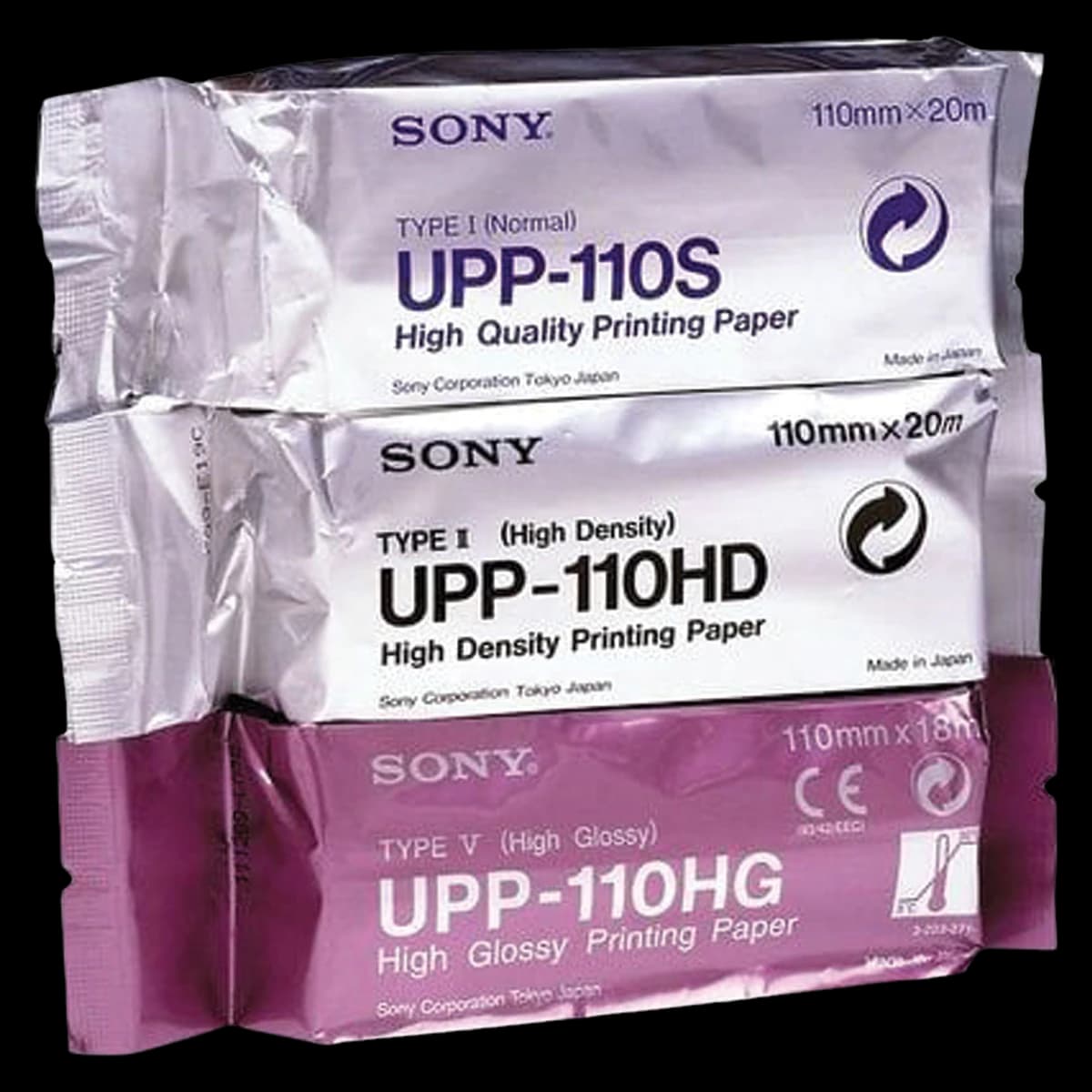 Henry Schein Ultrasound Paper, 110x20mm, 5/Box, HSI - Paper Ultrasound HSI 110x20mm - Image 1