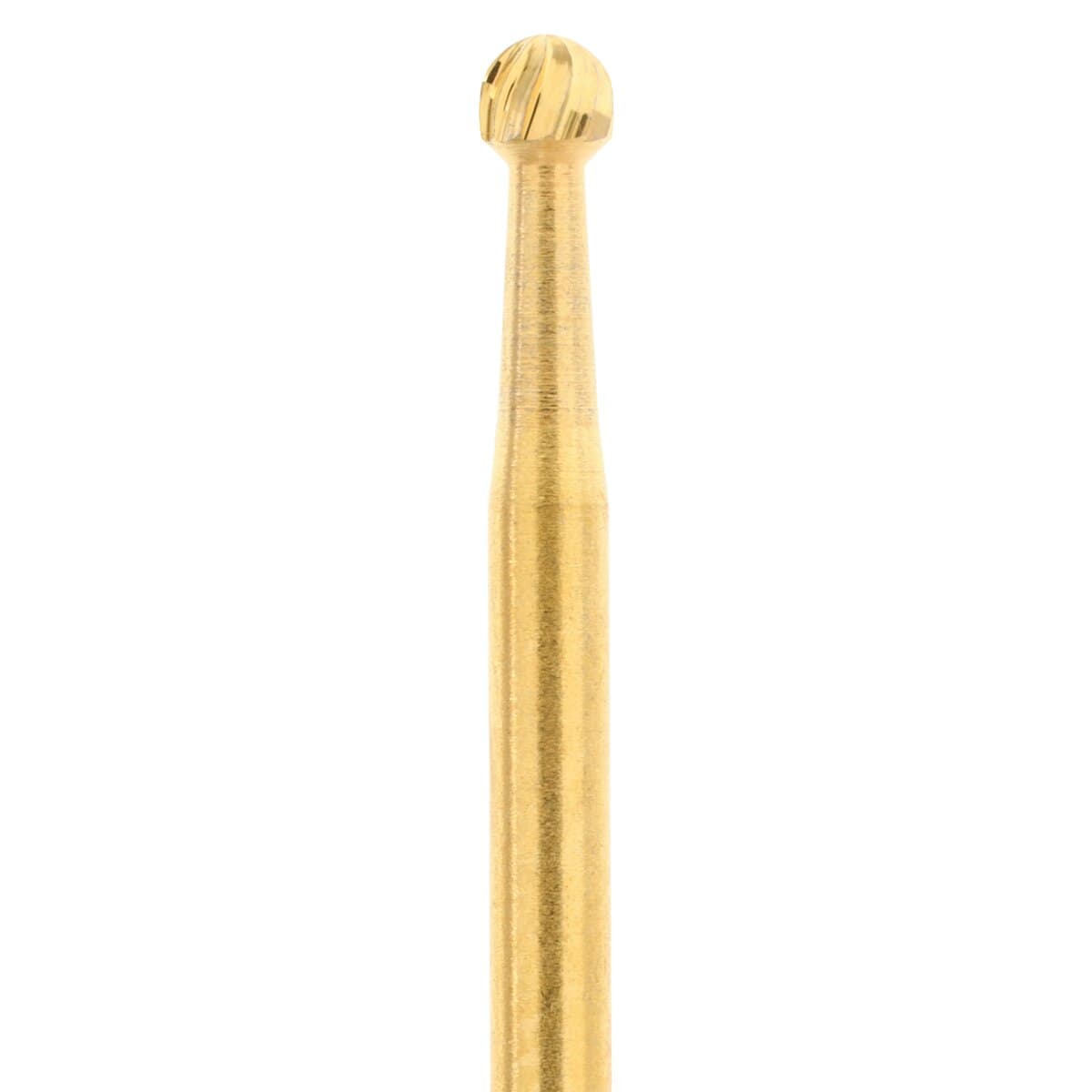HSI Round FG Carbide Burs, Trimming & Finishing, 12-Blade, 1.8mm, 5/Pk thumbnail 3