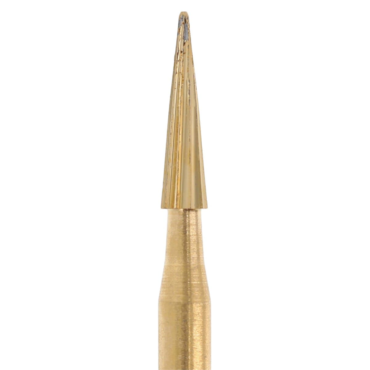 HSI Taper Pointed FG Carbide Burs, Trimming & Finishing, 12-Blade, 6mm, 7612, 5/Pk thumbnail 2