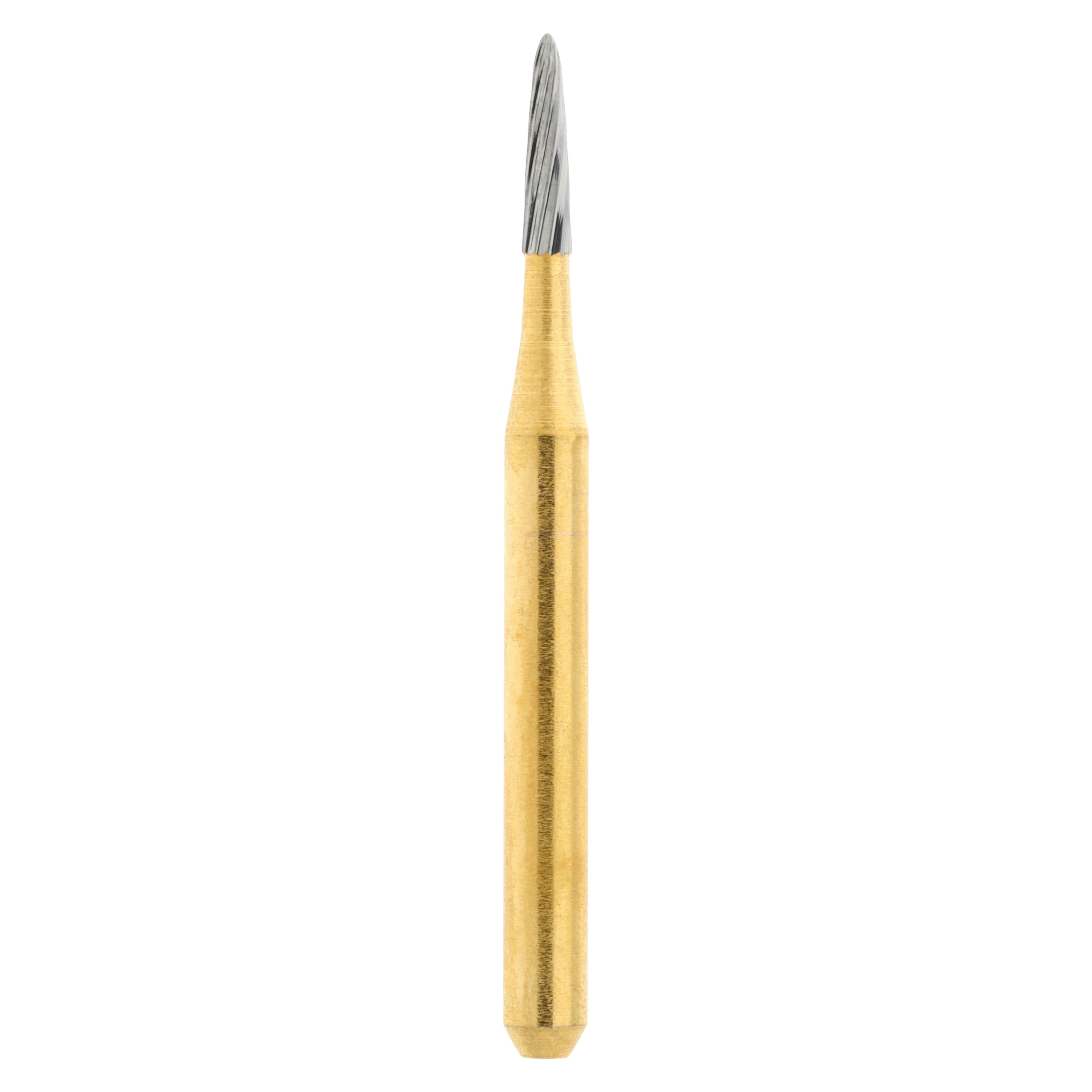 HSI Bullet FG Carbide Burs, Trimming & Finishing, 12-Blade, 4mm, 5/Pk, 7801 - HSI Bullet FG Carbide Burs, Trimming &amp; Finishing - Image 1