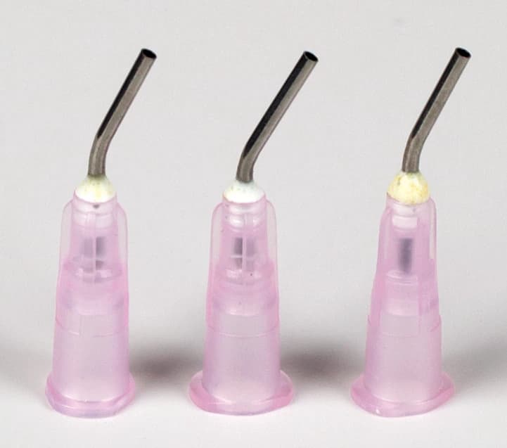 HSI Prebent Dispensing Tips, Pink, 18 Gauge, Bulk Package, 100/Pk thumbnail 2