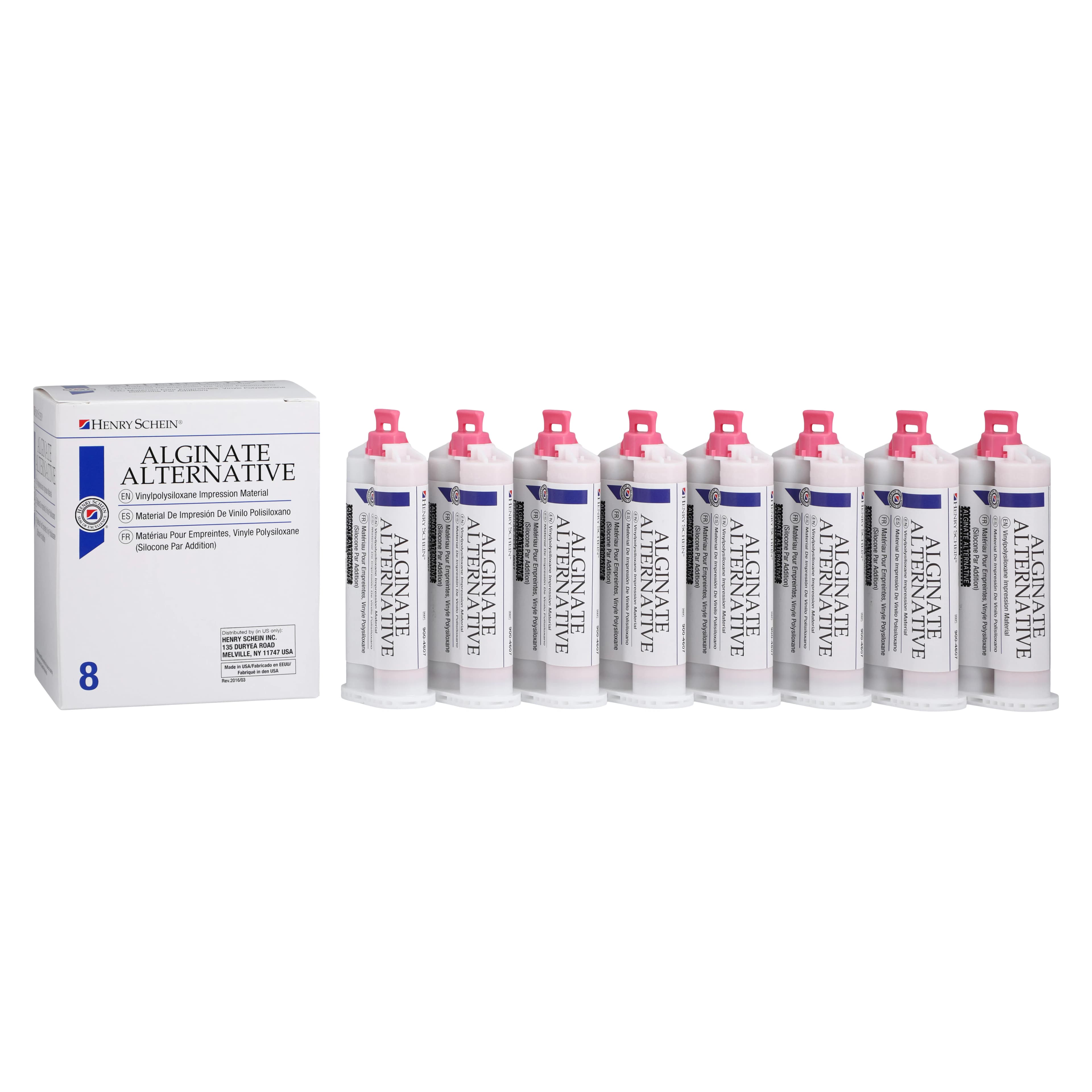 Henry Schein Alginate Alternative Cartridge Dispensing Package, Regular Body, Regular Set, 50 mL, 8/Box thumbnail 3