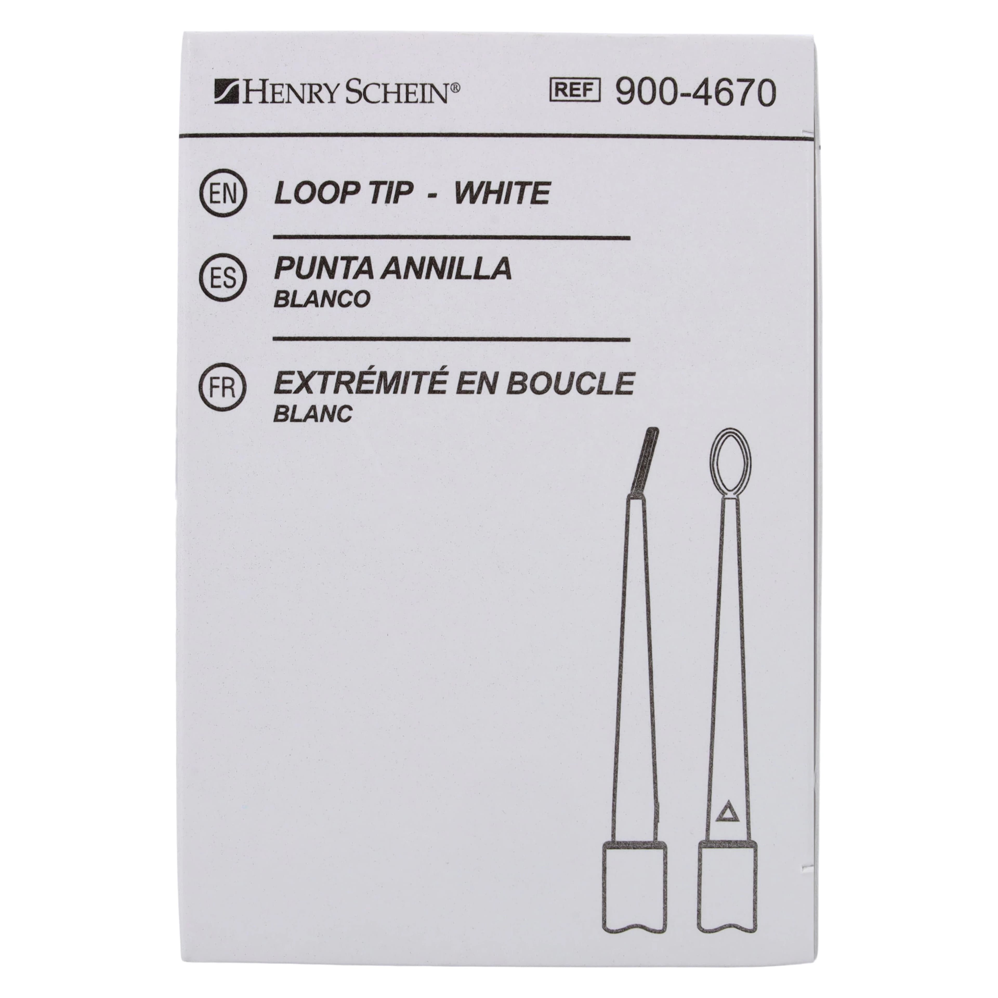 Henry Schein Disposable Ear Curette, White, Large, 2.75mm, 50/Box thumbnail 6