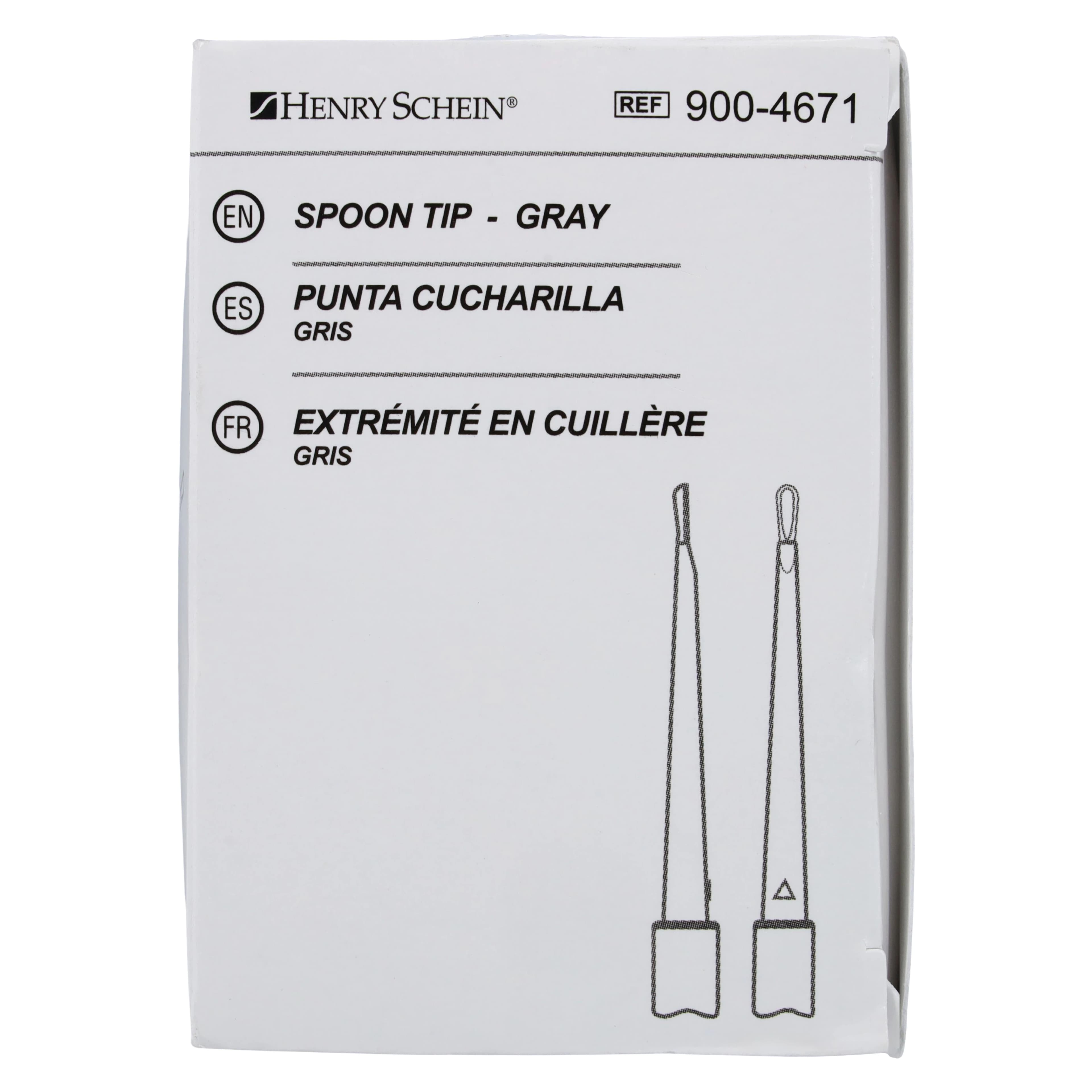 Henry Schein Ear Curette, 1mm, Disposable, Gray, Small, 50/Box thumbnail 6
