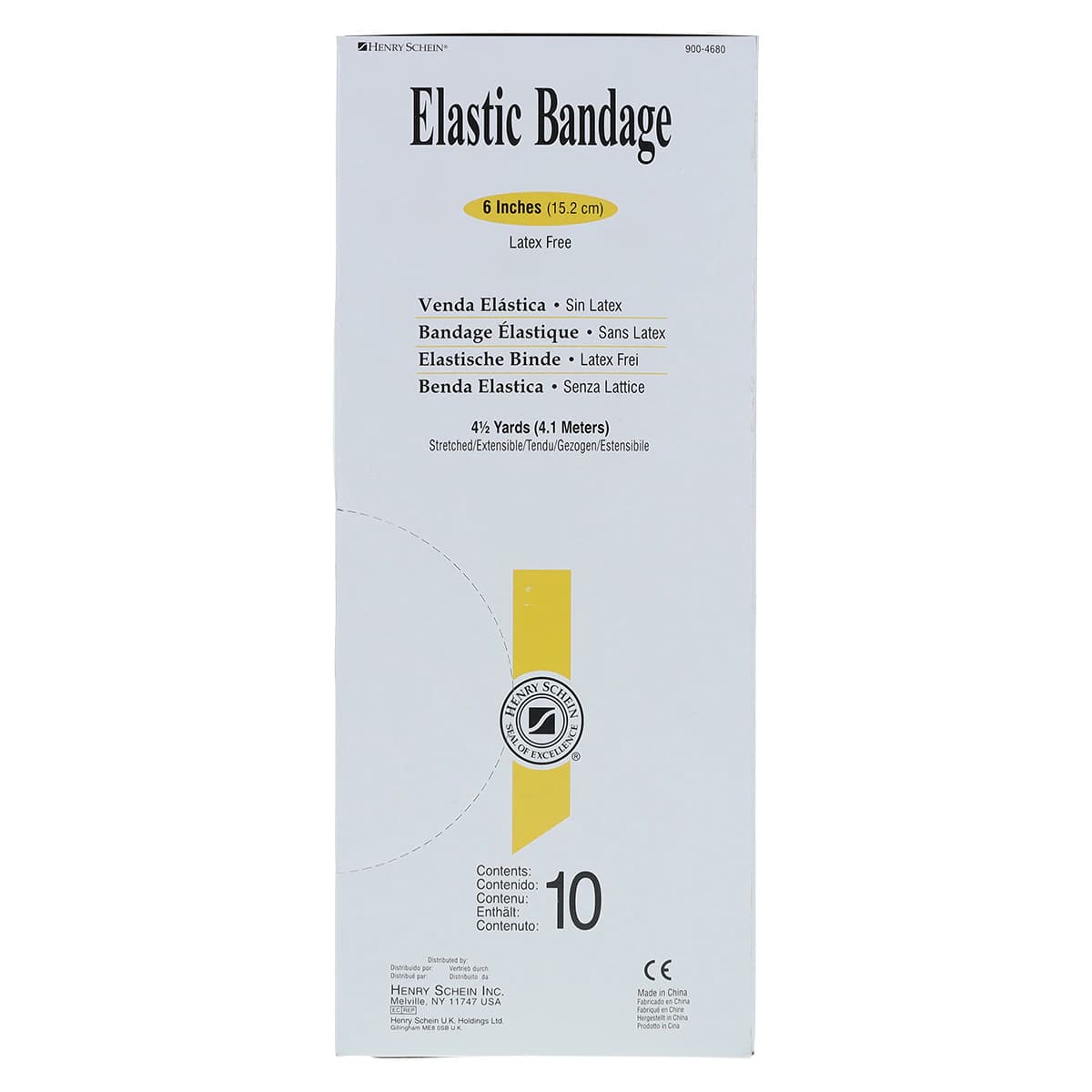 Stretch Bandage Elastic Clips, 6" x 4.5 yd, Tan, Non-Sterile, 10/Box thumbnail 4