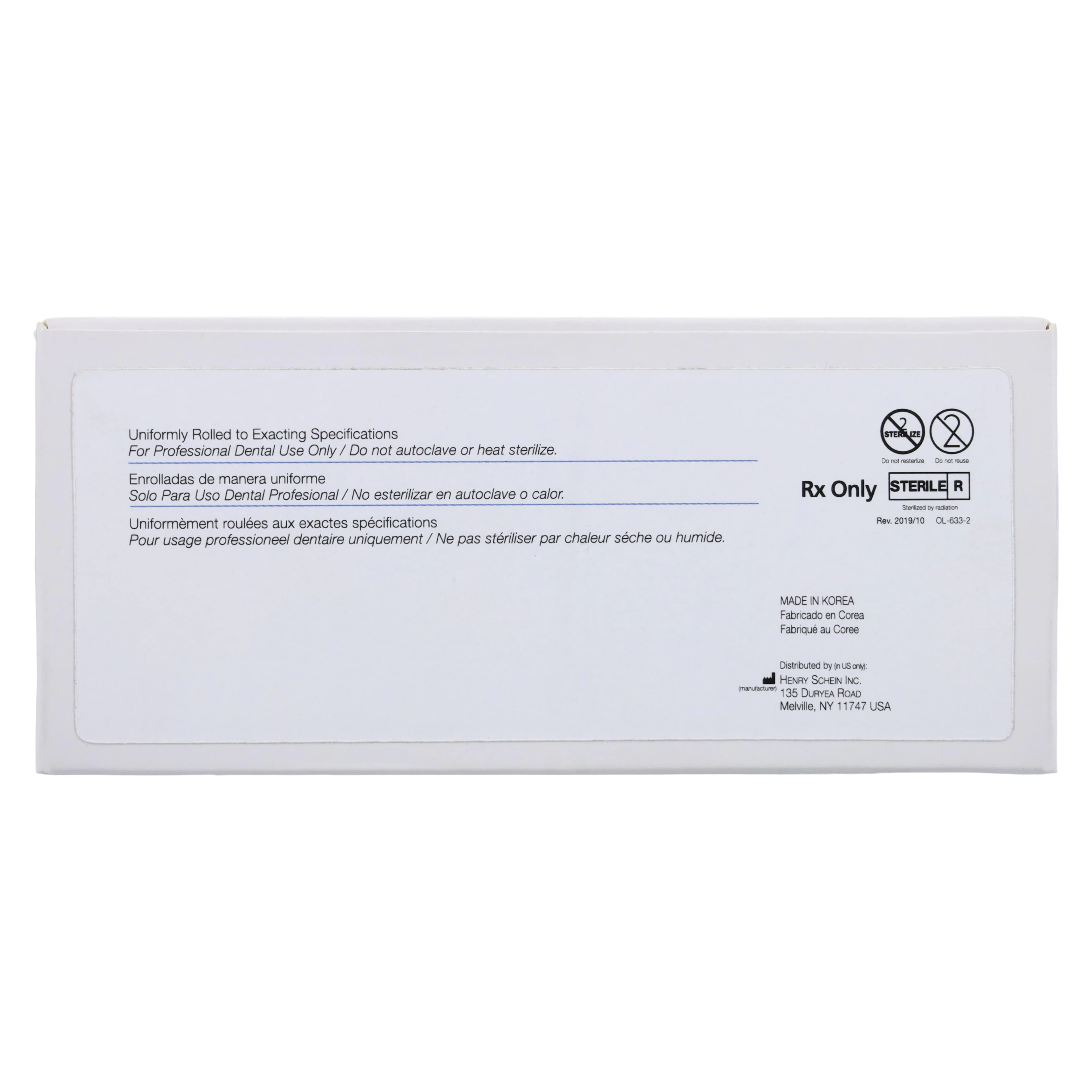 Henry Schein Absorbent Points #506, ISO 30, 0.02, Sterile, 180/Box thumbnail 7