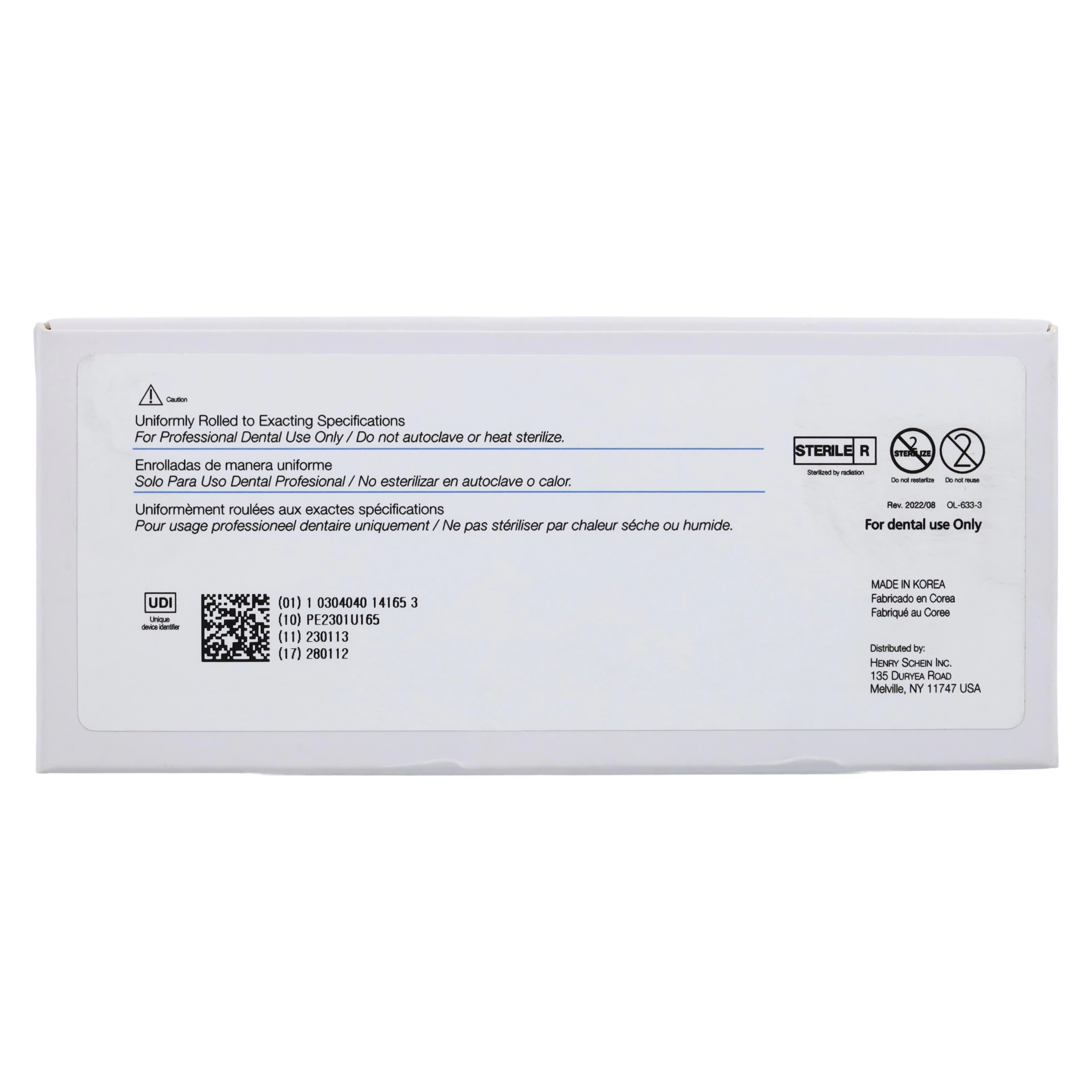 Absorbent Points #506, ISO 35, 0.02, Sterile, 180/Box thumbnail 7