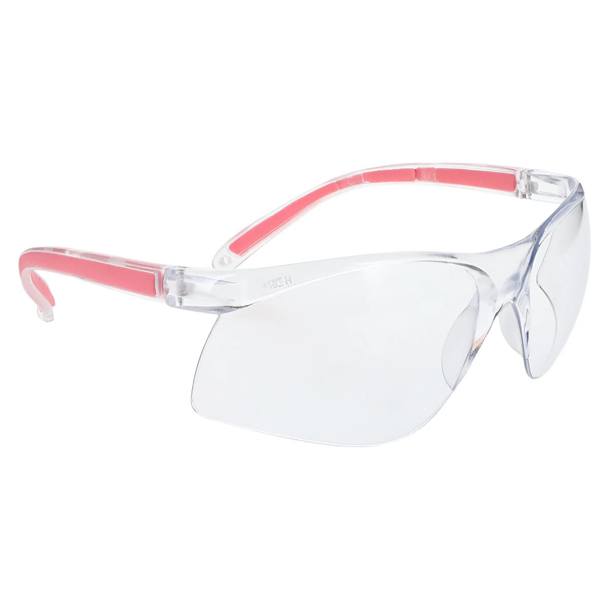 Maxi-Gard 806 Series Protective Eyewear, Universal, Clear Lens, Pink Frame thumbnail 3