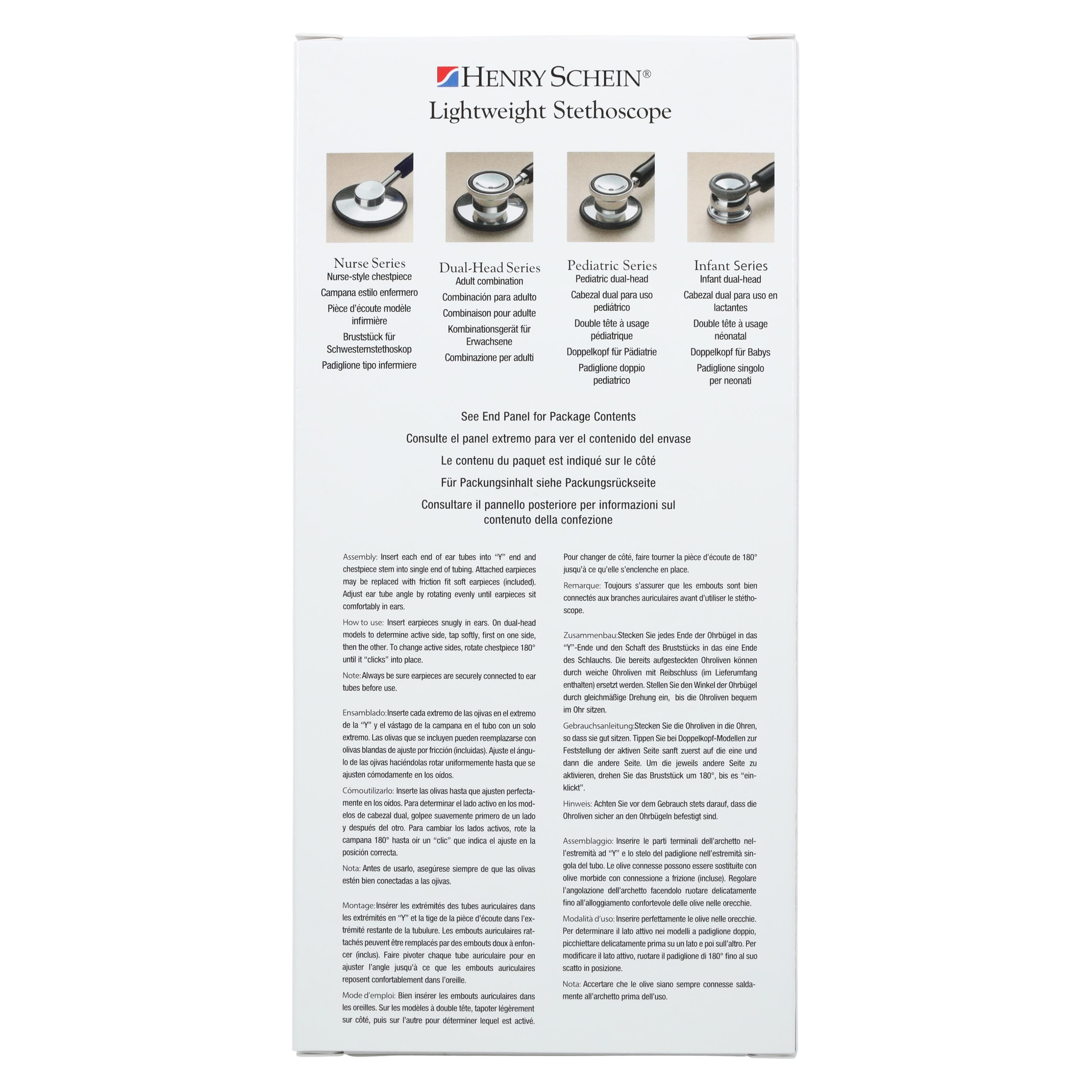 Essentials Healthcare Steth Dualhead Clinician Stethoscope, Reusable, Adult, Gray PVC Tubing, Each thumbnail 9