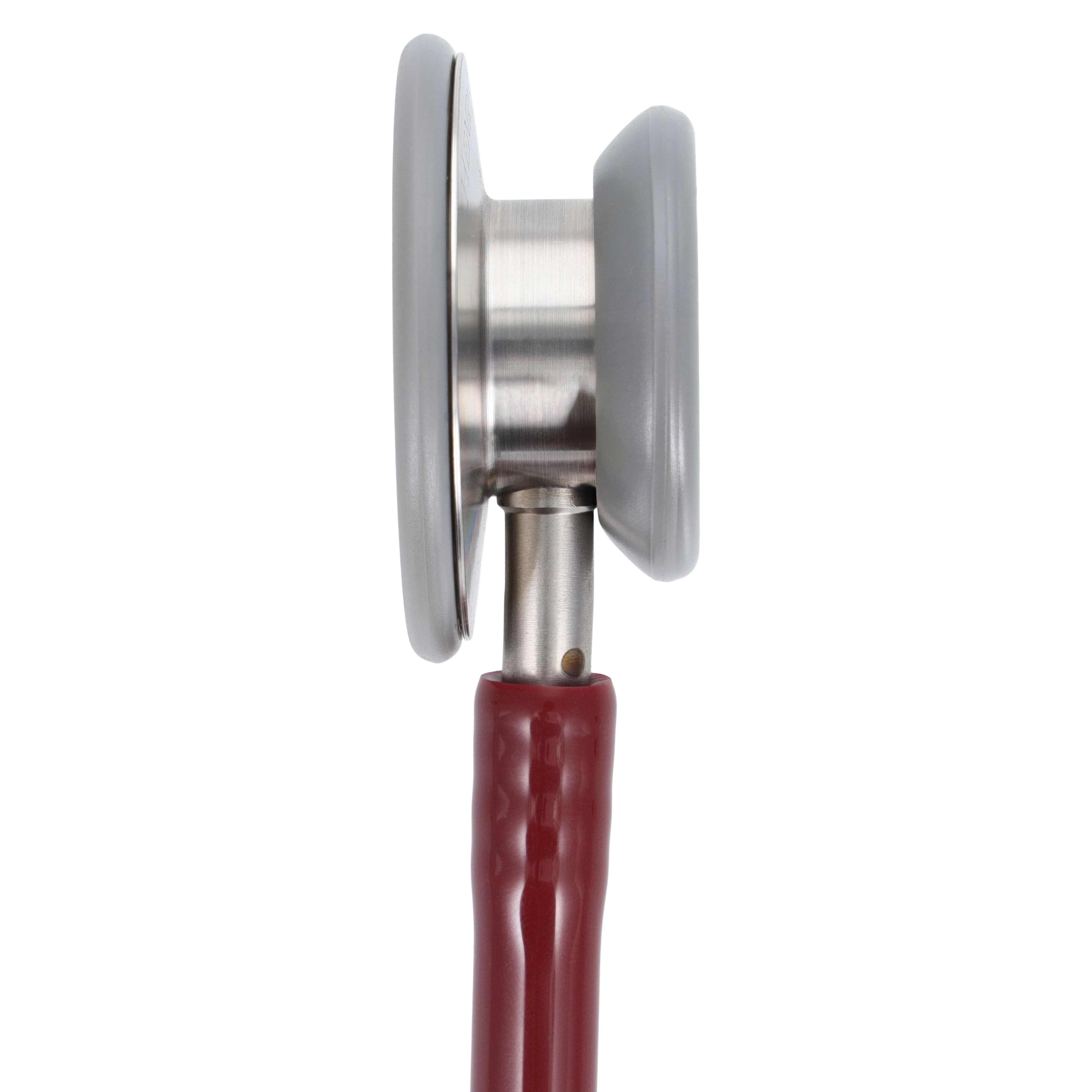 Henry Schein Adscope Dual Stethoscope, Reusable, Adult, Burgundy PVC Tubing thumbnail 4