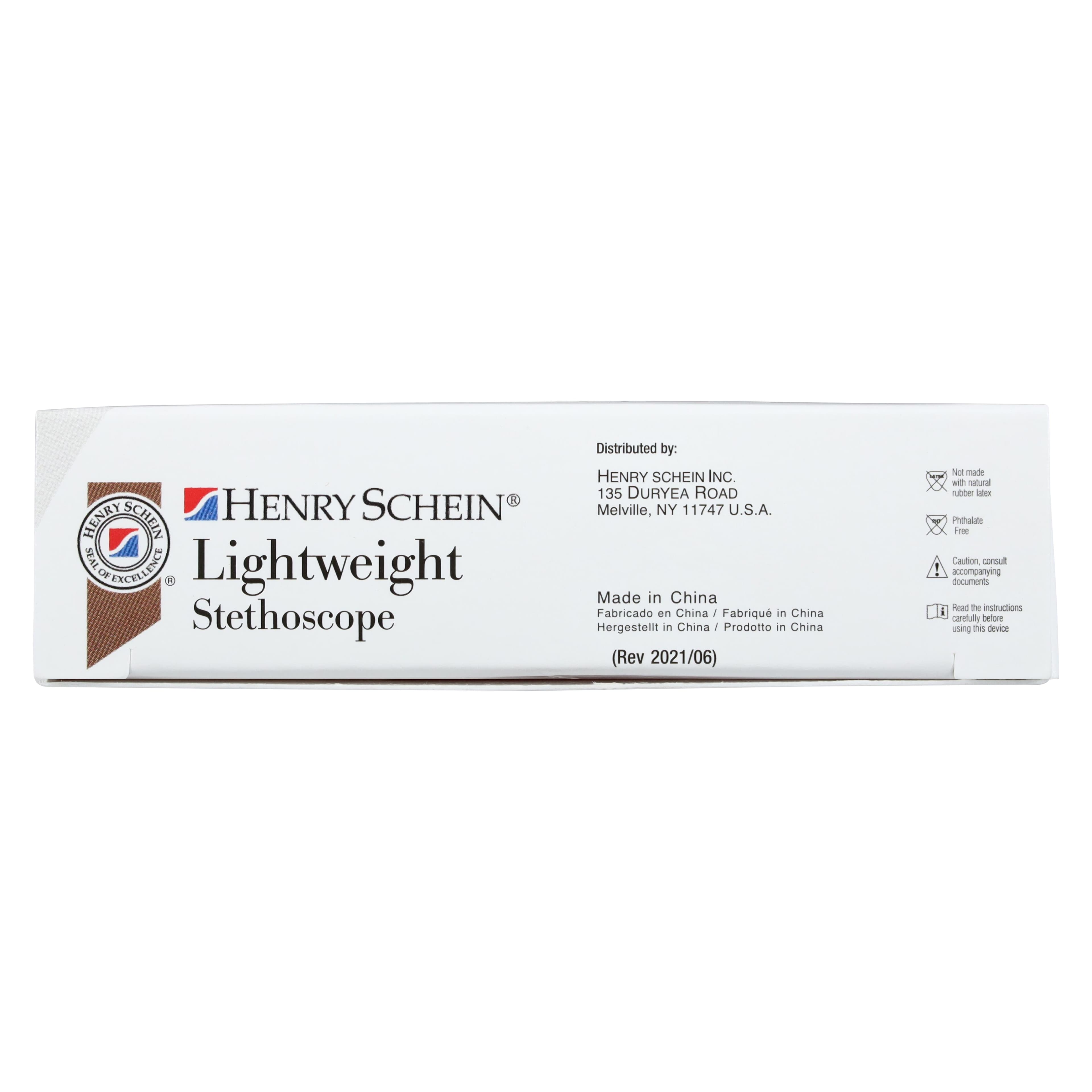Henry Schein Proscope Essentials Nurse Stethoscope, Reusable, Adult, Red PVC Tubing, Each thumbnail 11