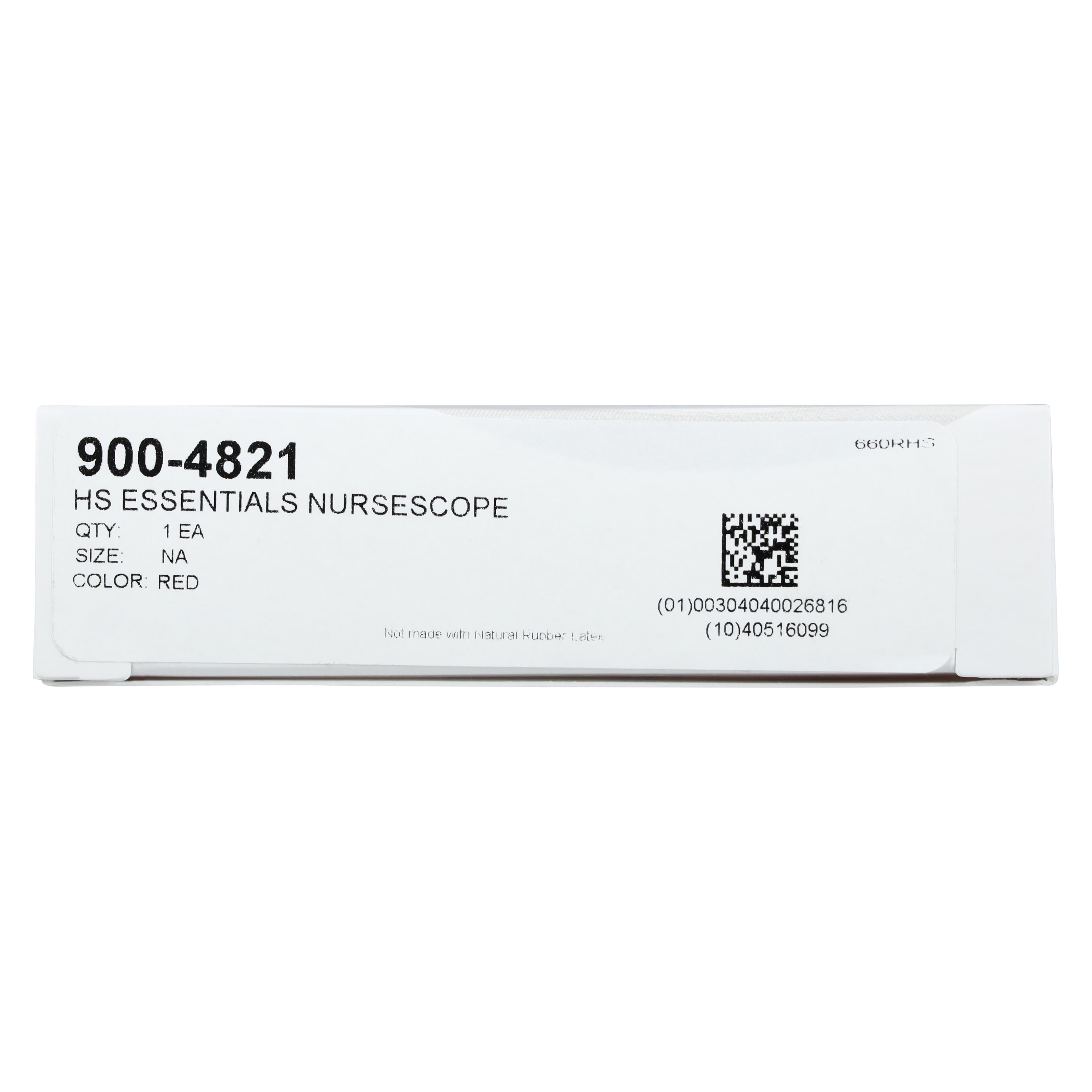 Henry Schein Proscope Essentials Nurse Stethoscope, Reusable, Adult, Red PVC Tubing, Each thumbnail 12