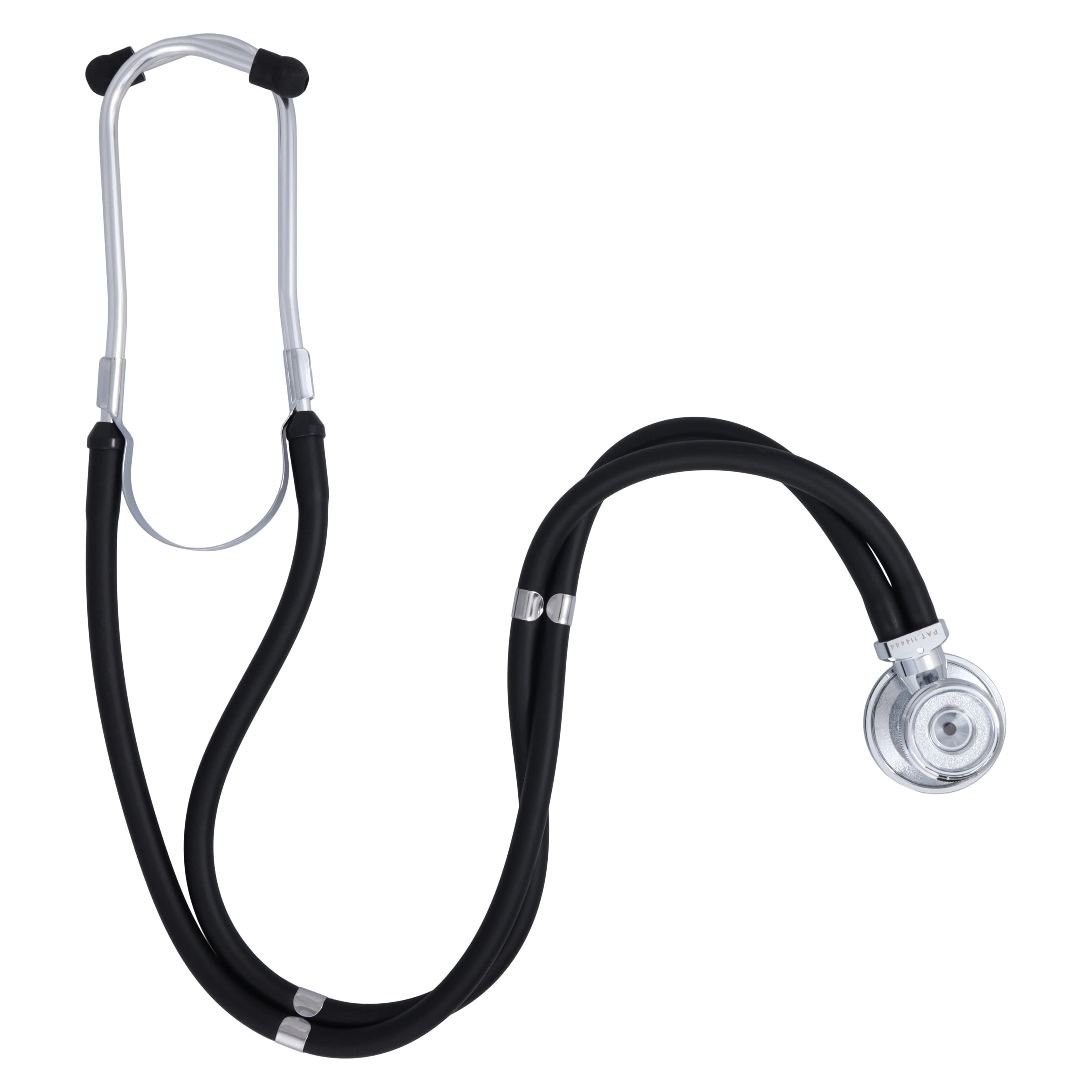 Henry Schein Adscope Pro Sprague Rappaport Stethoscope, Reusable, Adult/Pediatric, Black, 2-Tube - Stethoscope Sprague Pro - Image 1