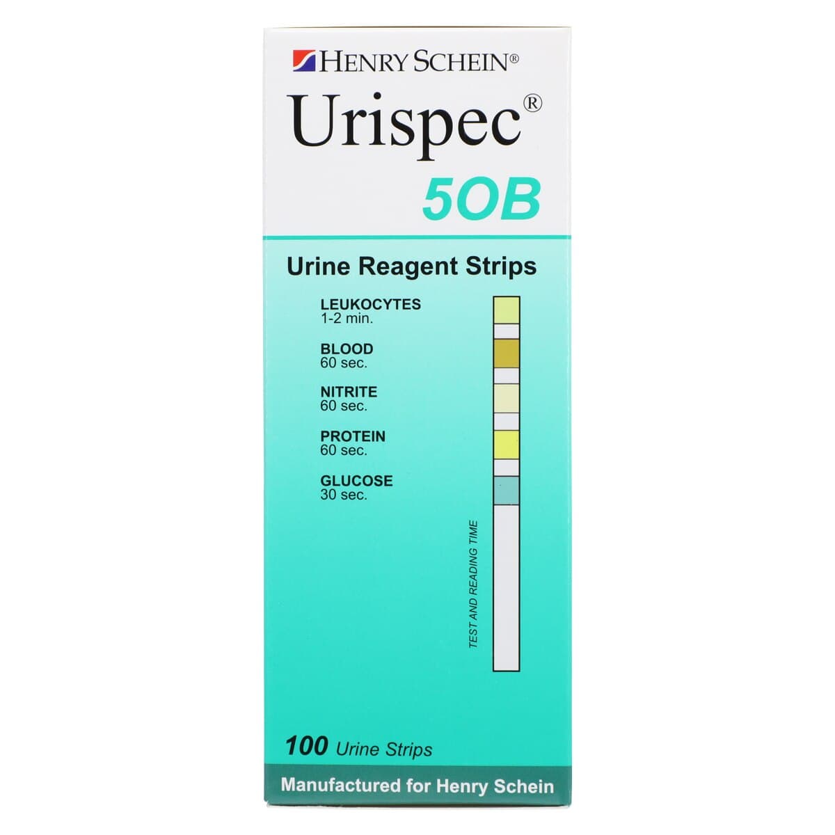 Henry Schein Urispec Pro 5OB Urine Test Strips, 100/Bottle thumbnail 3