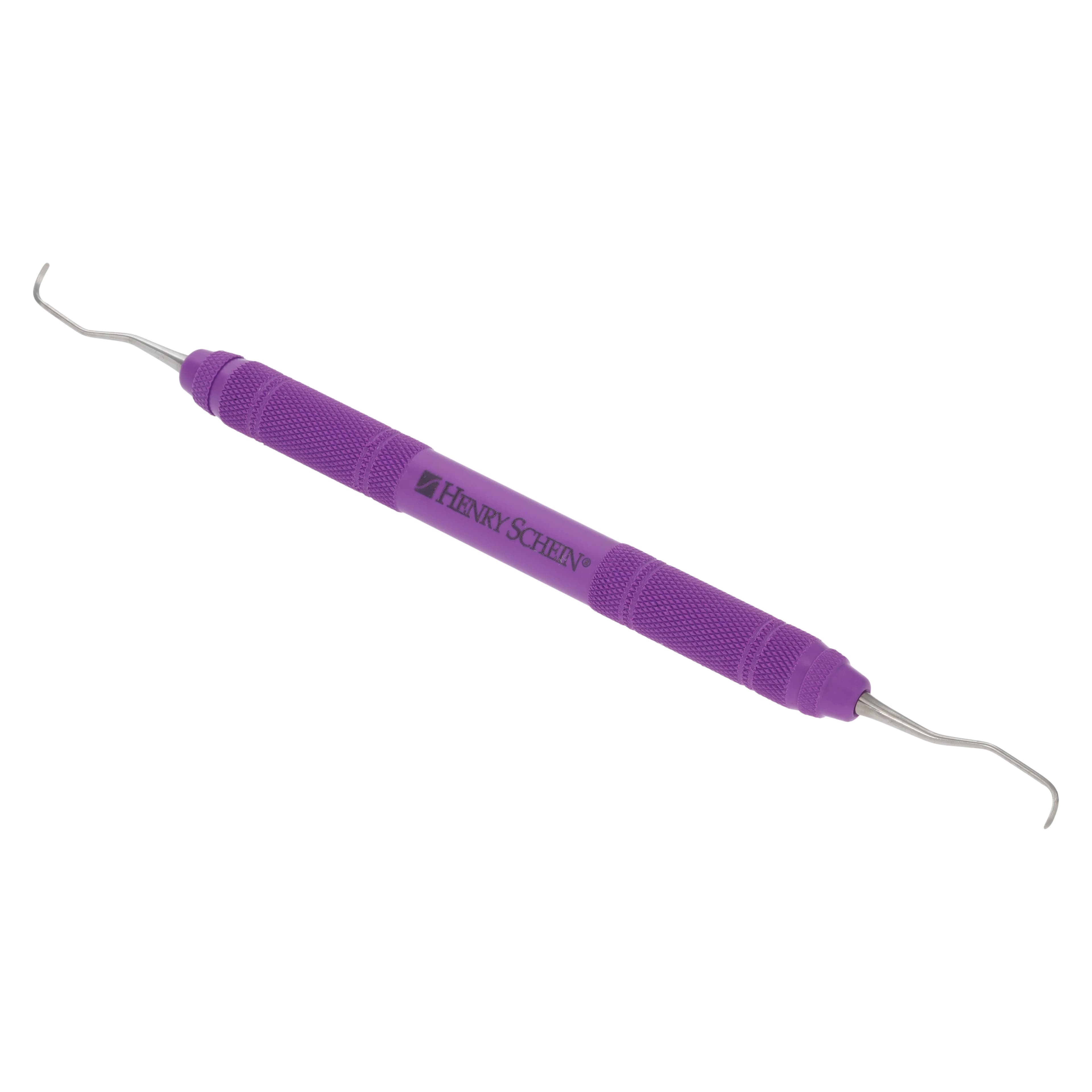 Henry Schein MaxiGrip Gracey Curette Double End 1/2, 9.5 mm Resin Handle, Each thumbnail 3