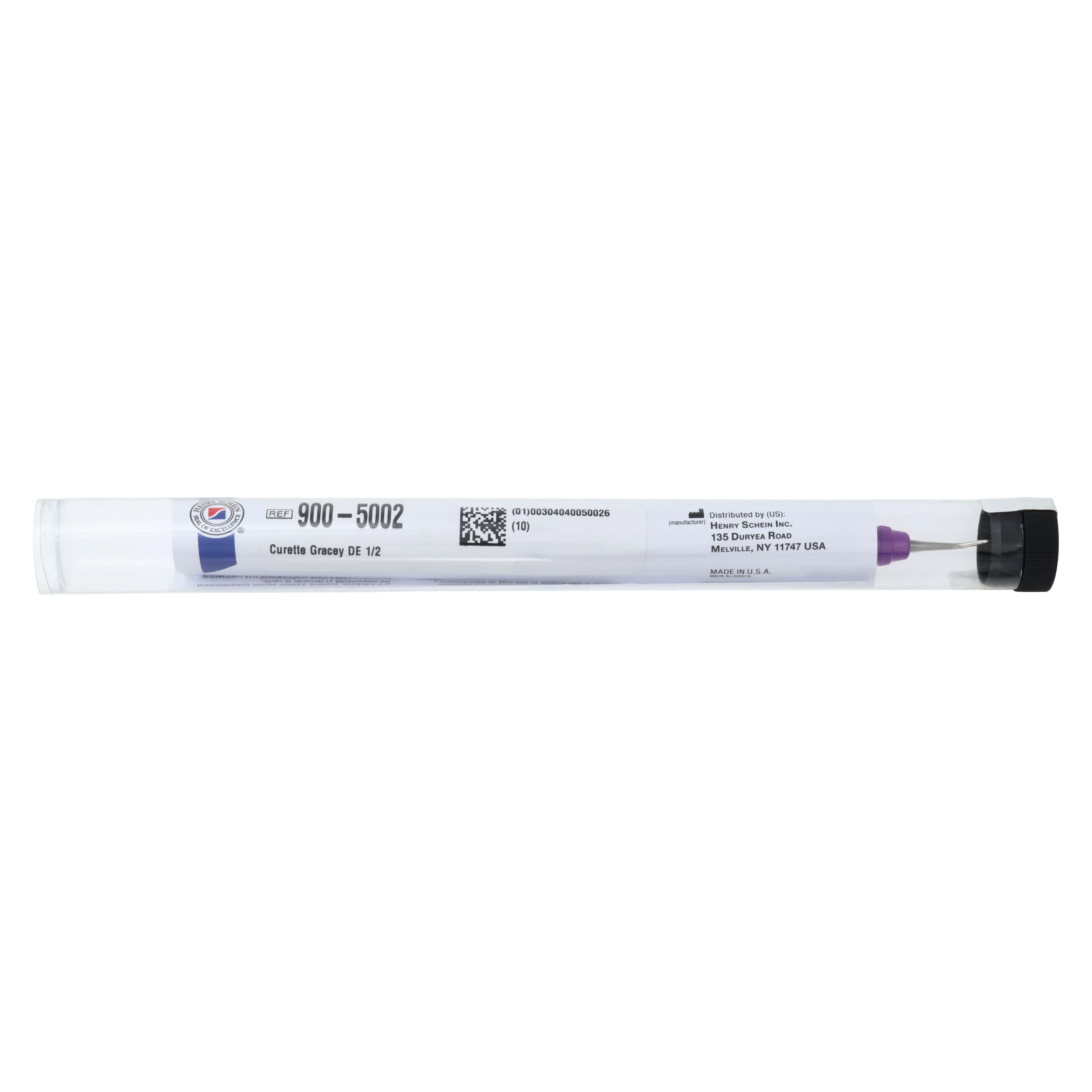 Henry Schein MaxiGrip Gracey Curette Double End 1/2, 9.5 mm Resin Handle, Each thumbnail 9