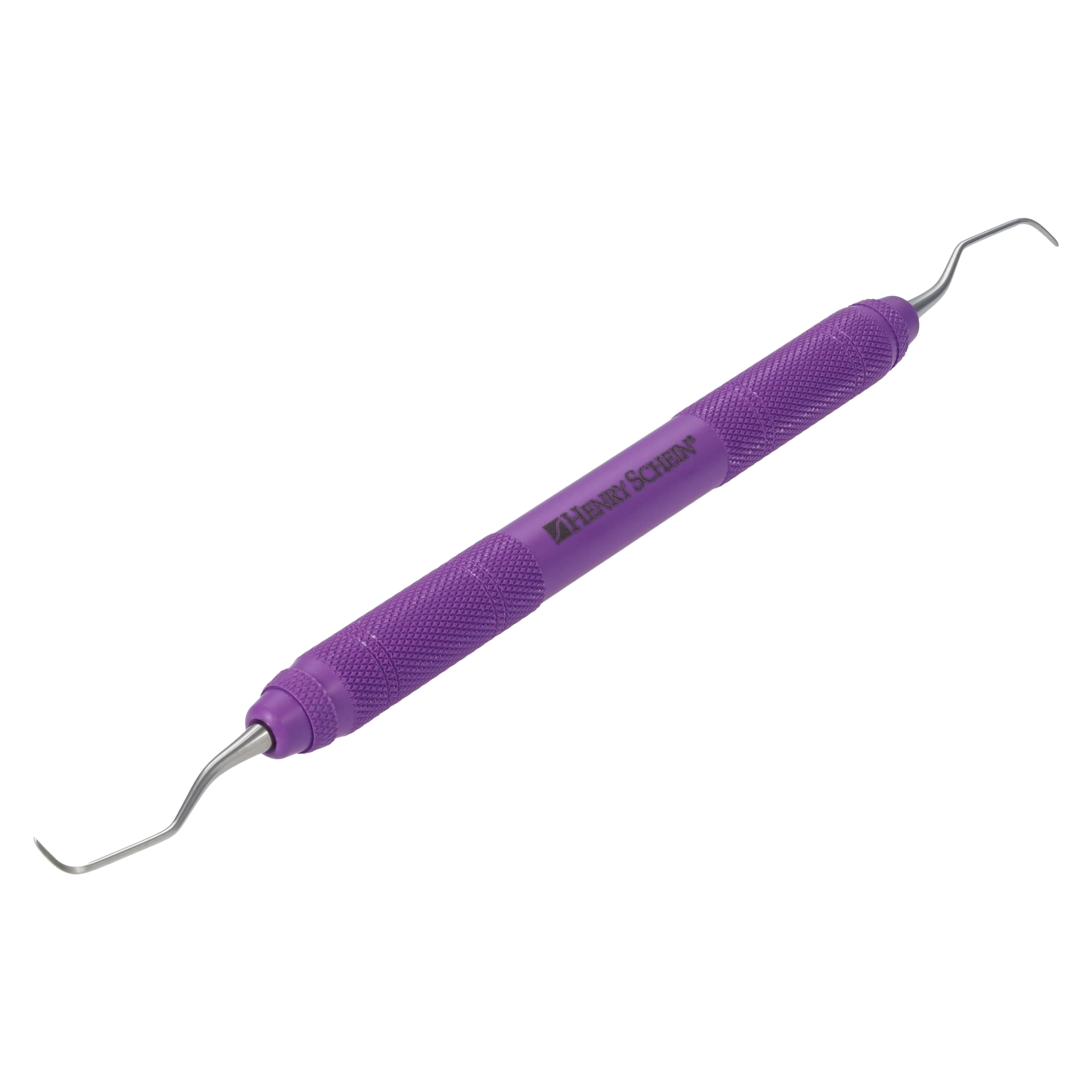 Henry Schein MaxiGrip Gracey Curette Double End 5/6, 9.5 mm Resin Handle, Each thumbnail 3
