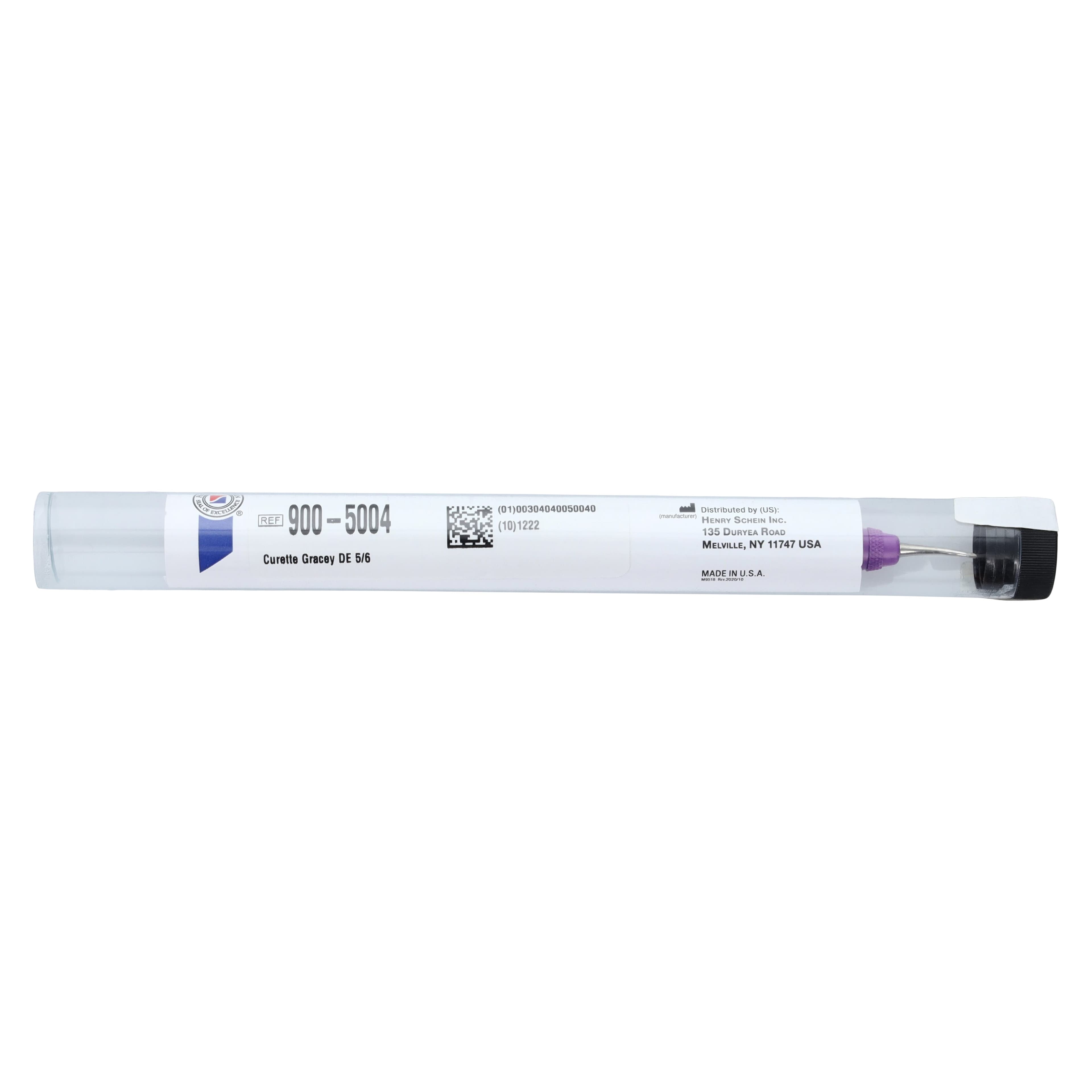 Henry Schein MaxiGrip Gracey Curette Double End 5/6, 9.5 mm Resin Handle, Each thumbnail 8