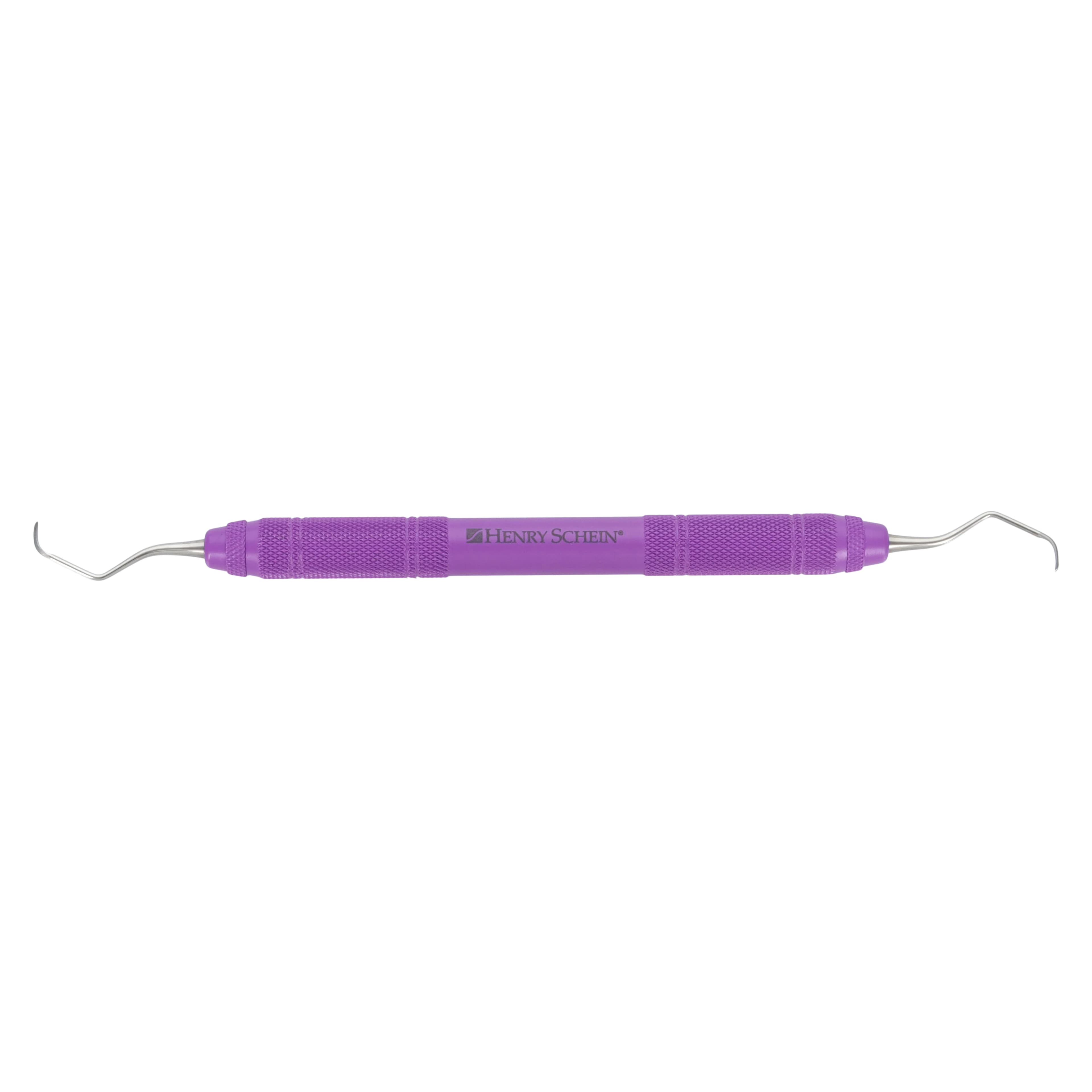 Henry Schein MaxiGrip Gracey Curette Double End 7/8, 9.5 mm Resin Handle, Each - 7/8 Gracey Curette - Image 1