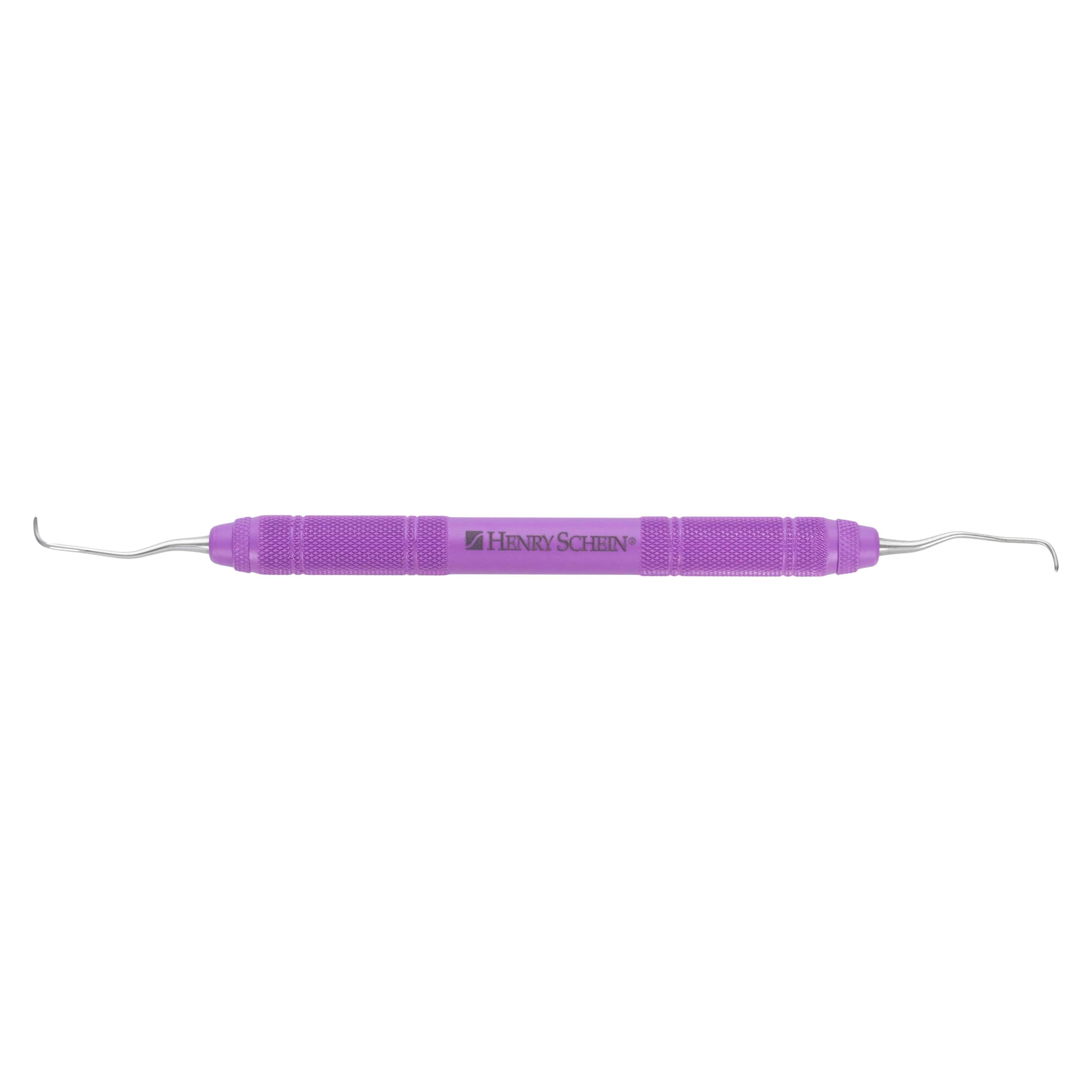Henry Schein MaxiGrip Gracey Curette 11/12, Double End, 9.5 mm Resin Handle thumbnail 2