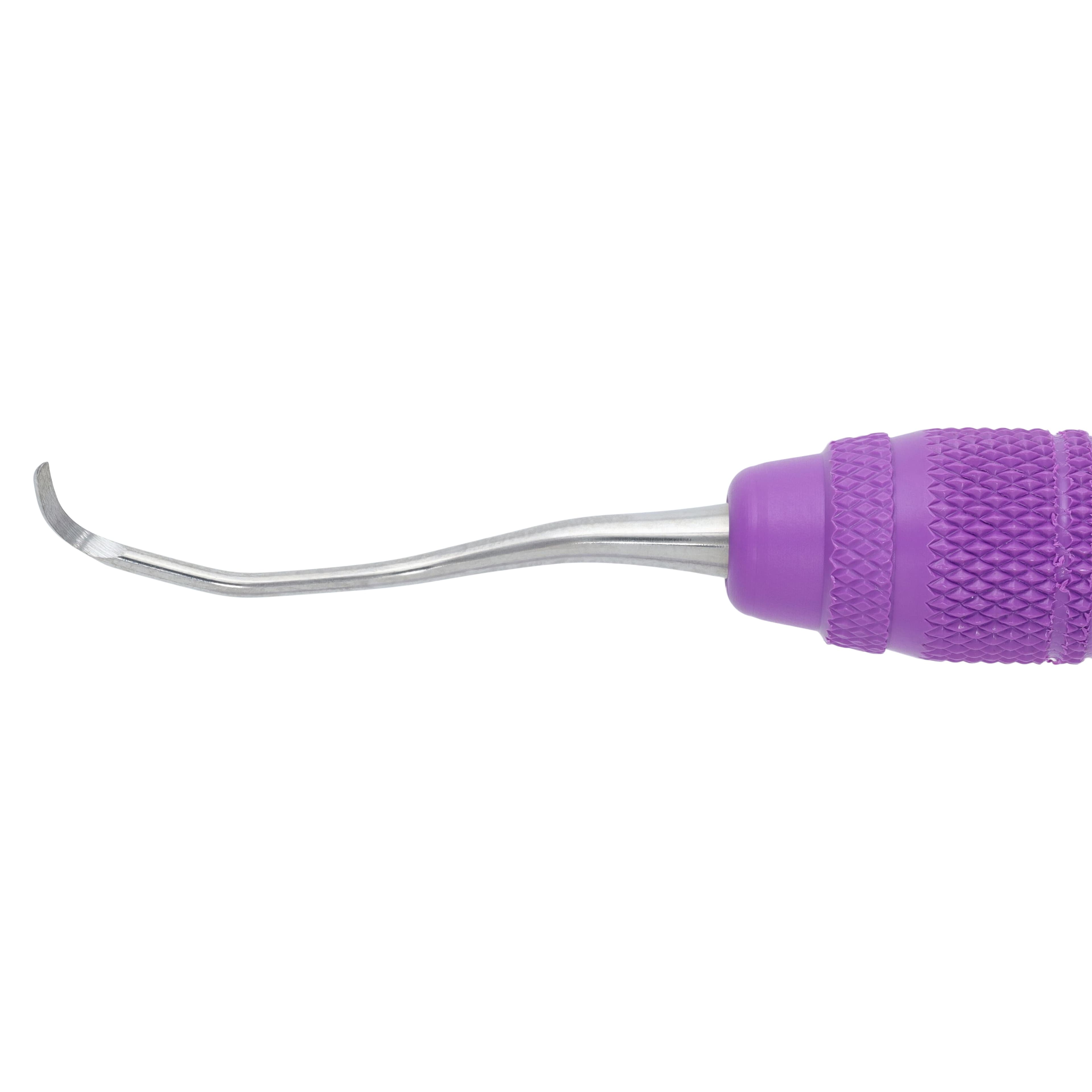 Henry Schein MaxiGrip Gracey Curette 11/12, Double End, 9.5 mm Resin Handle thumbnail 4