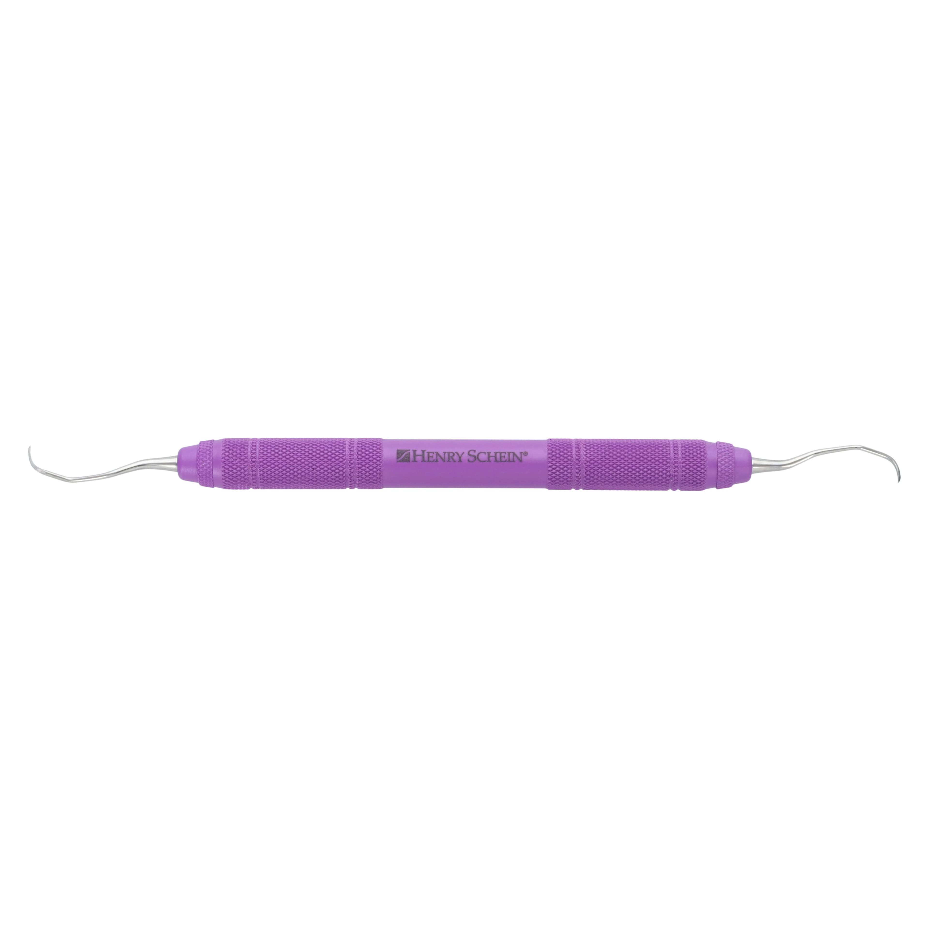 Henry Schein MaxiGrip Gracey Curette 13/14, Double End, 9.5 mm Resin Handle - 13/14 Gracey Curette - Image 1