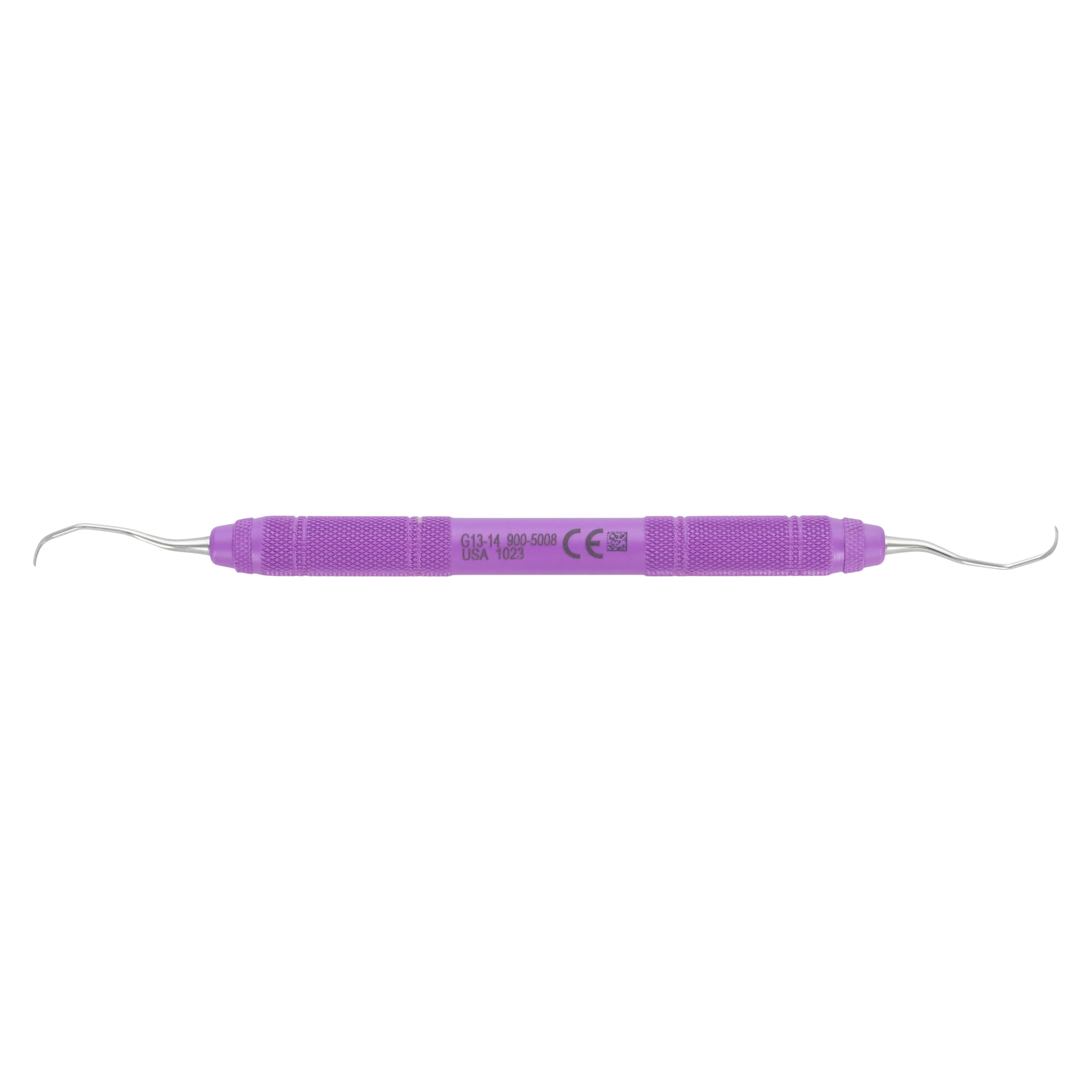 Henry Schein MaxiGrip Gracey Curette 13/14, Double End, 9.5 mm Resin Handle thumbnail 6