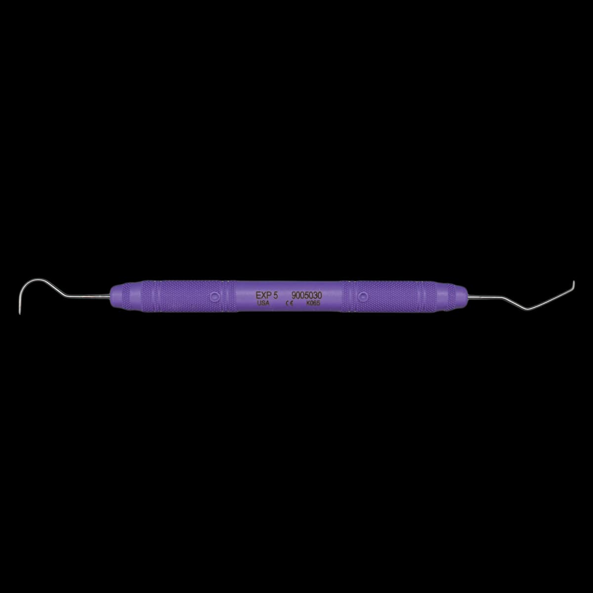 Henry Schein MaxiGrip Younger-Good Curette, Double End 7/8, 9.5 mm Resin Handle - 7/8 Younger Good Curette - Image 1