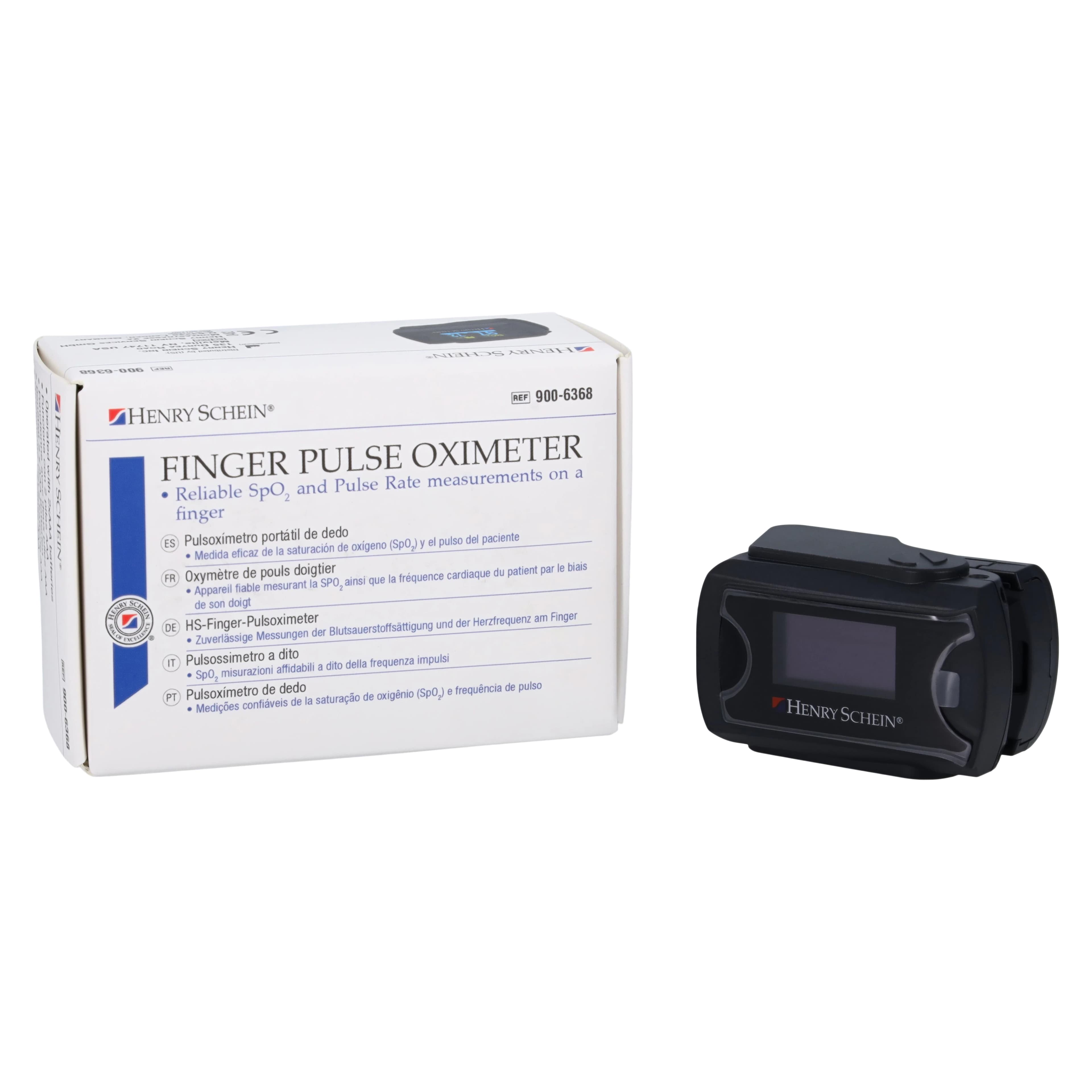 Fingertip Pulse Oximeter, Battery Operated - Fingertip Pulse Oximeter - Image 1