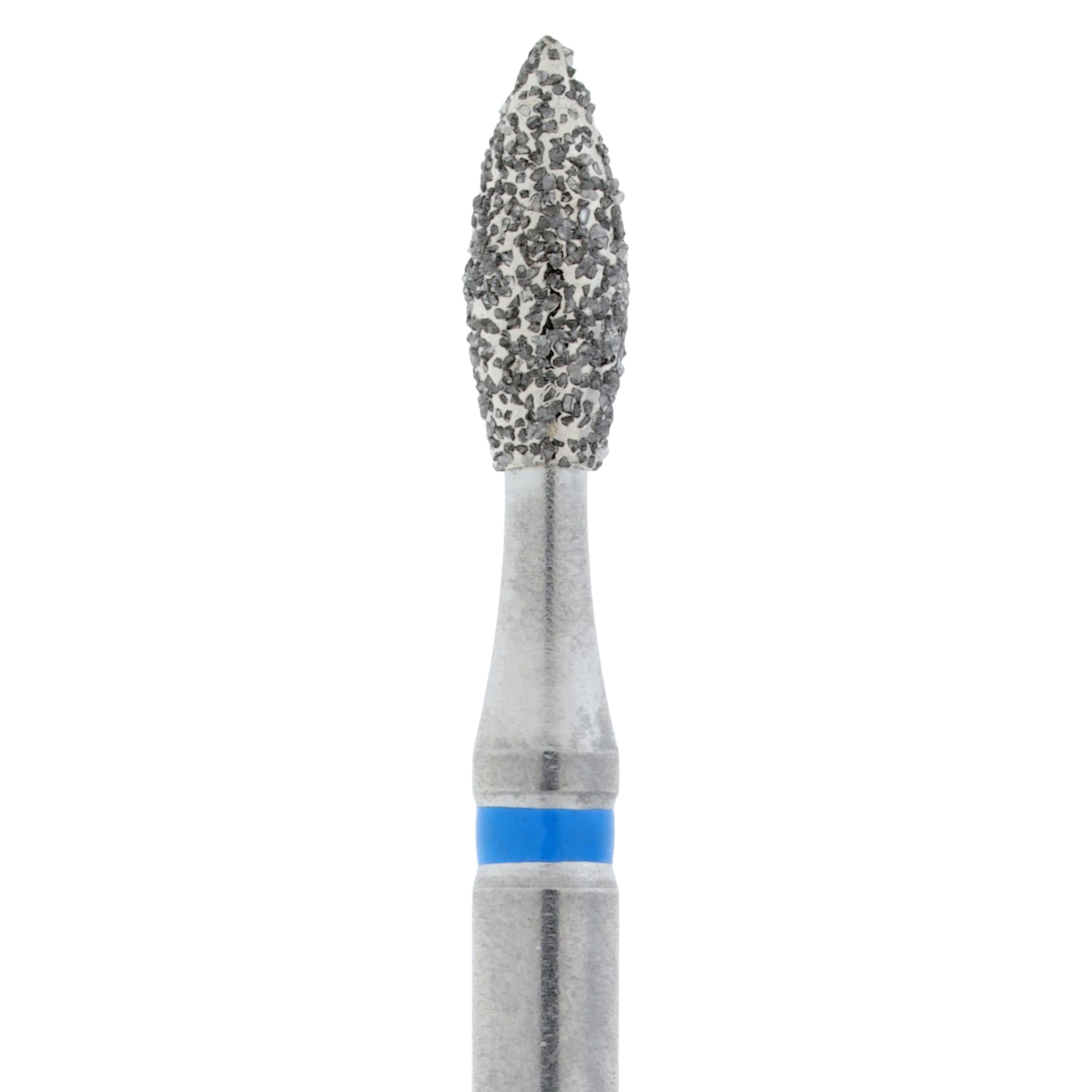 Maxima Diamond FG 368-018M Pointed Football Bur, Friction Grip, Medium, 10.0 mm, 5/Pk thumbnail 3