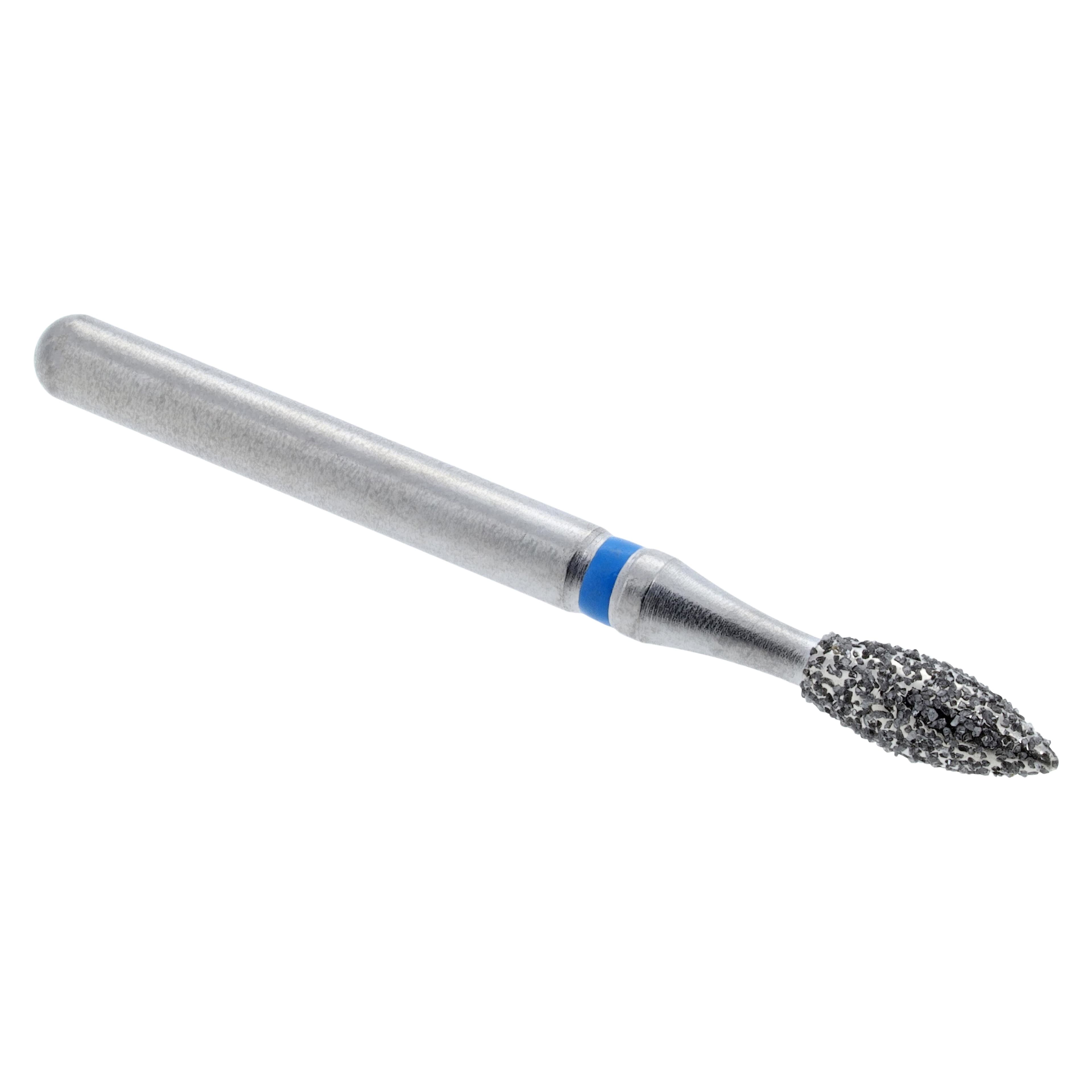Maxima Diamond FG 368-018M Pointed Football Bur, Friction Grip, Medium, 10.0 mm, 5/Pk thumbnail 2