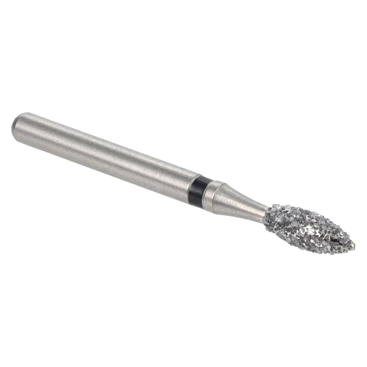 Maxima Diamond FG 368-018SC Pointed Football Bur, Friction Grip, Super Coarse, 10.0 mm, 5/Pack thumbnail 2