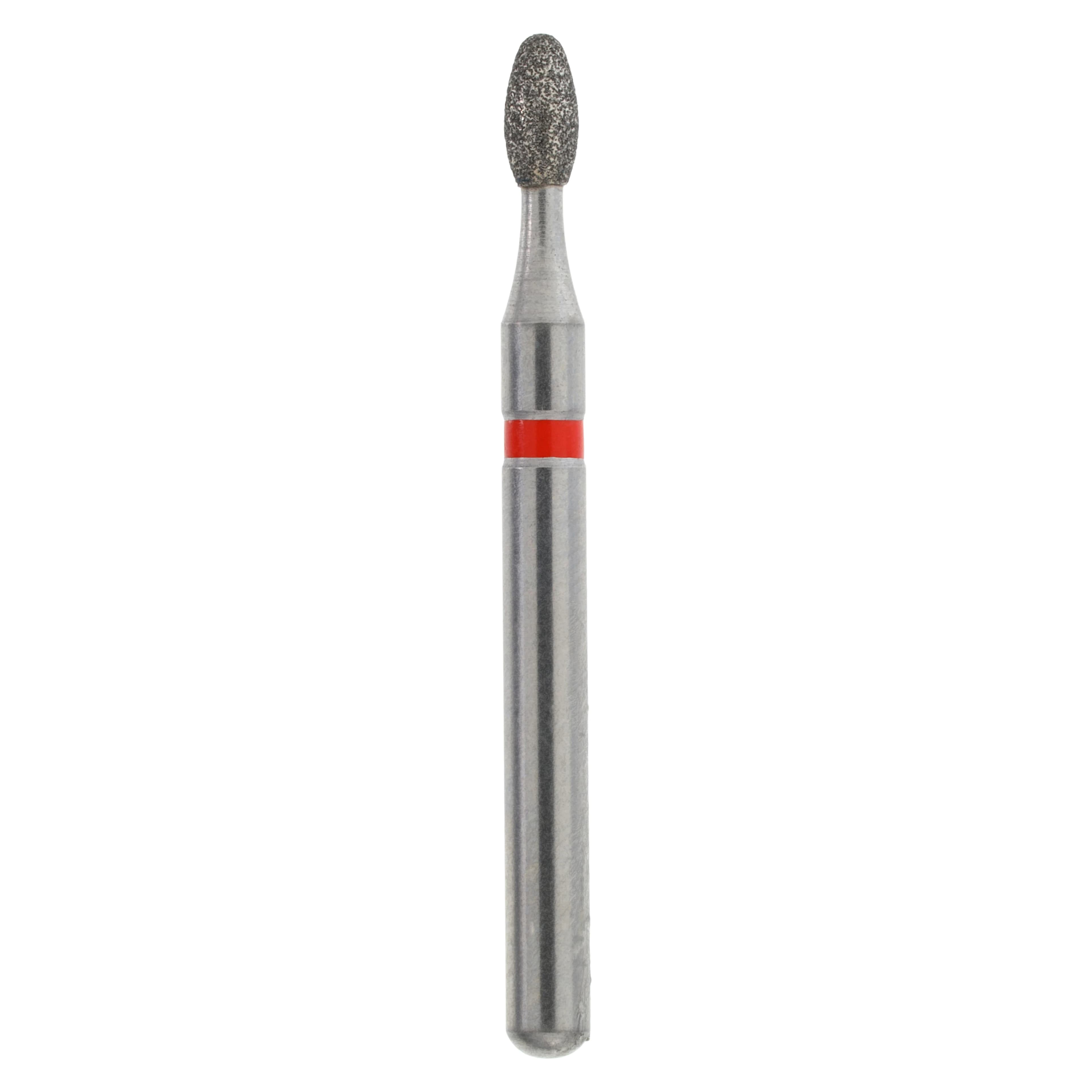 Maxima Diamond FG 379-014F Friction Grip Fine Egg/Football Bur, 2.8 mm, 5/Package - Maxima Diamond FG 379-014F - Image 1