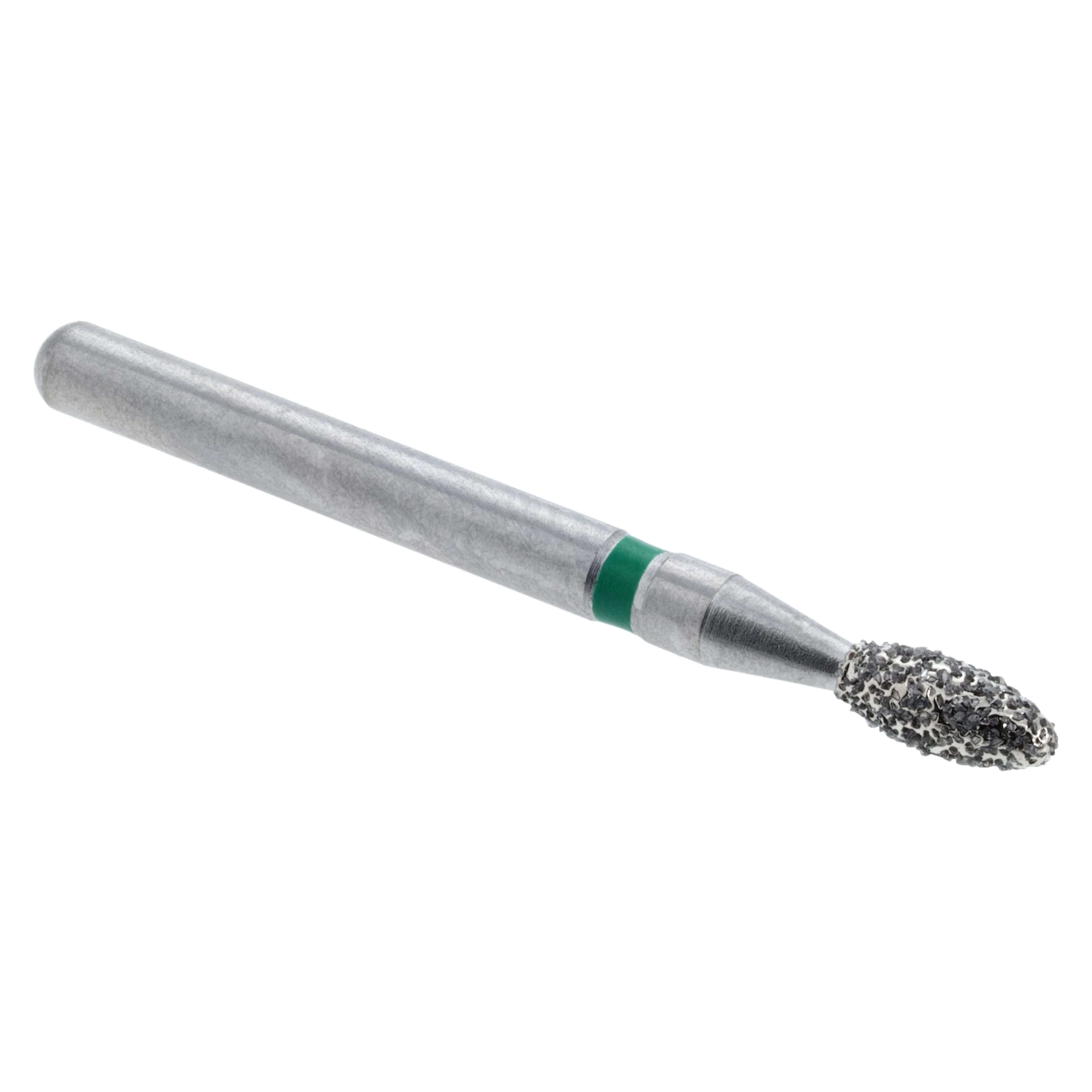 Maxima Diamond FG 379-016C Friction Grip Coarse Egg/Football Bur, 3.4 mm, 5/Pack thumbnail 2