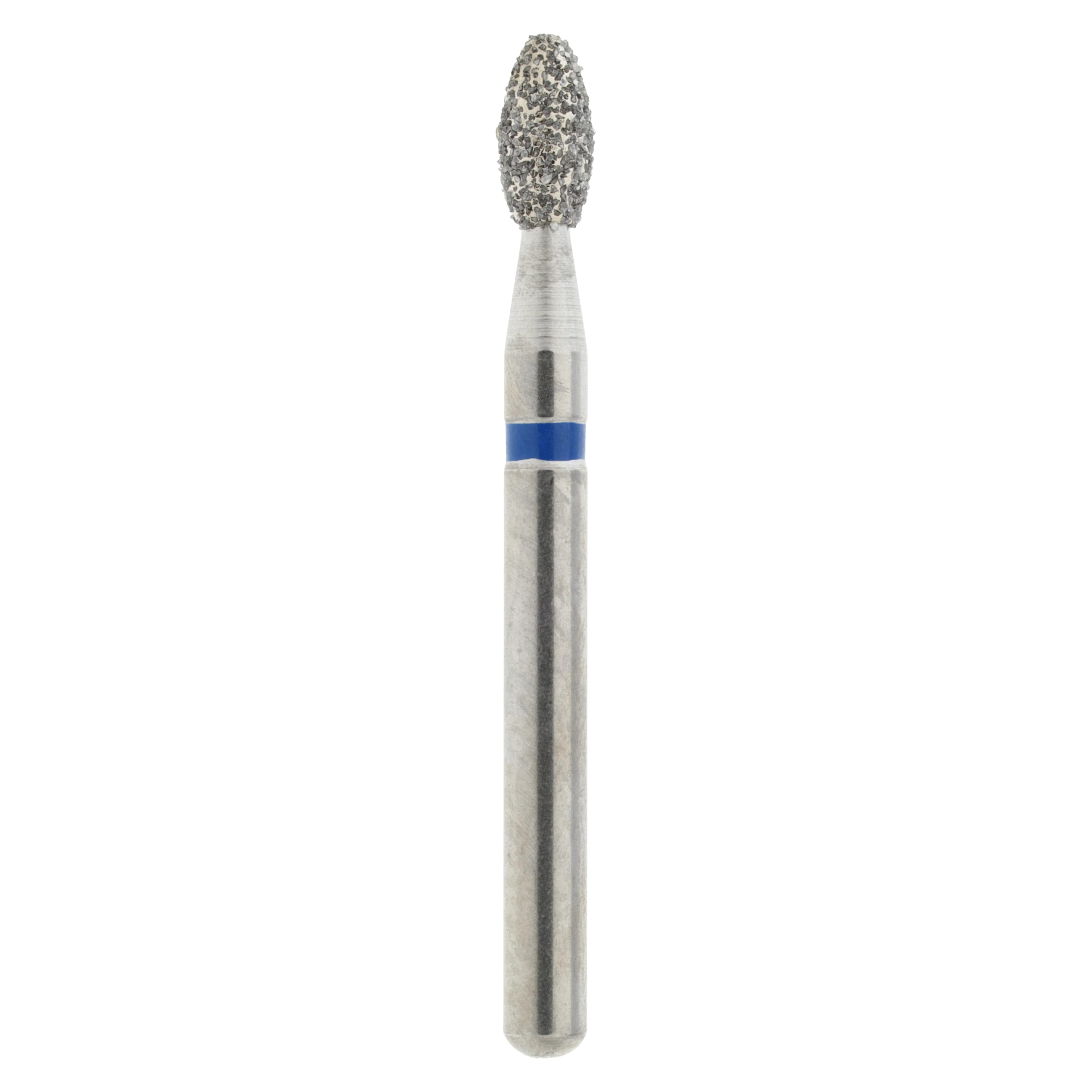 Maxima Diamond FG 379-018M Friction Grip Medium Egg/Football Bur, 3.4 mm, 5/Package - Maxima Diamond FG 379-018M - Image 1