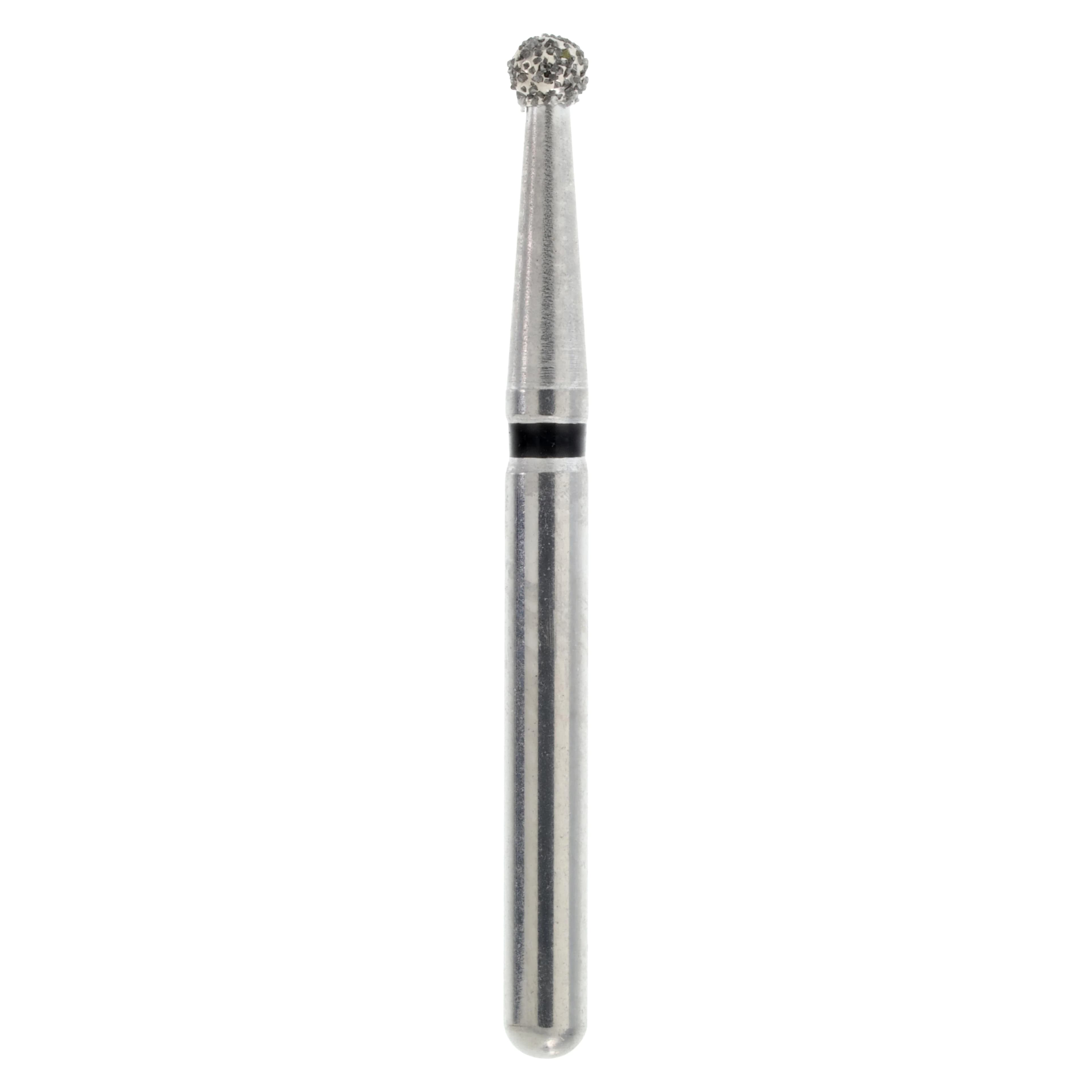 Maxima Diamond FG 801-014SC, Friction Grip Super Coarse Round Bur, 19.0 mm, 5/Pack - Maxima Diamond FG 801-014SC - Image 1