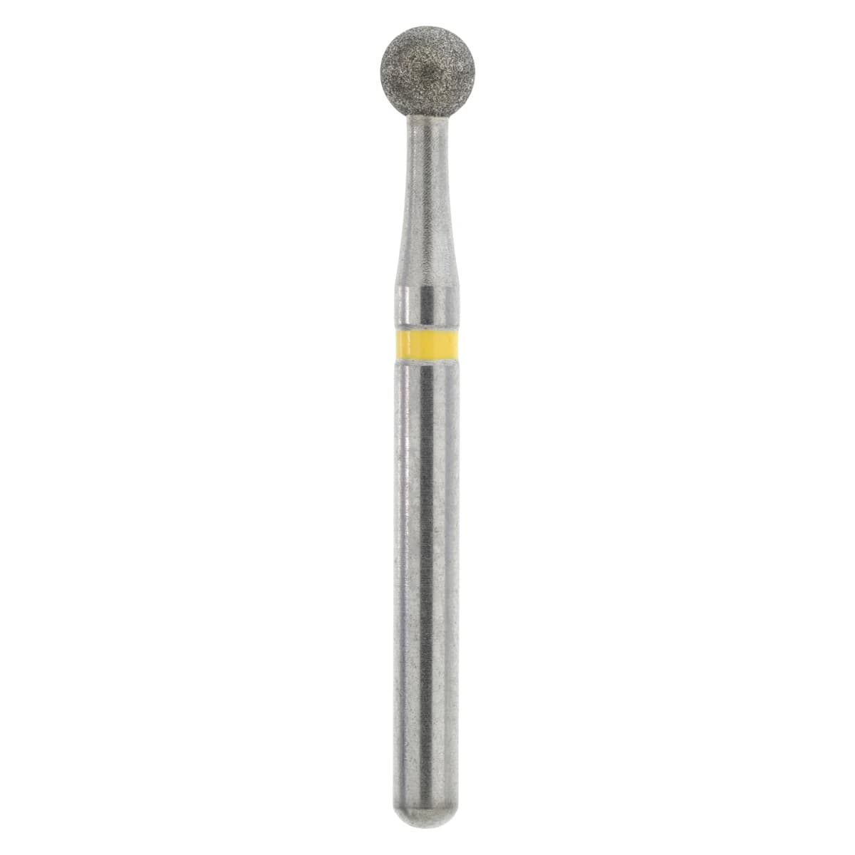 Maxima Diamond FG 801-023SF Round Bur, Friction Grip, Extra Fine, 19.0 mm, 5/Package - Maxima Diamond FG 801-023SF - Image 1