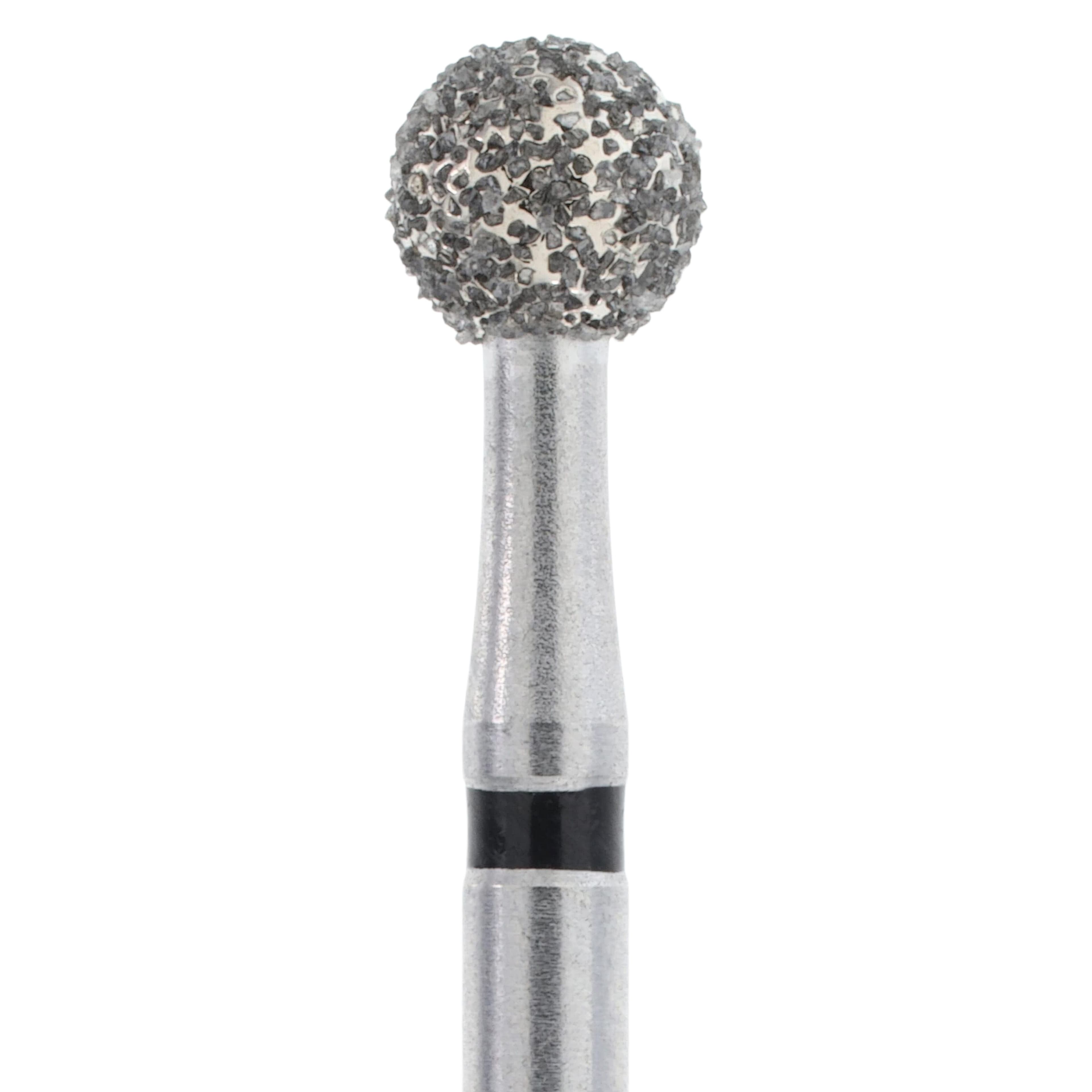 Maxima Diamond FG 801-029SC Round Bur, Friction Grip, Super Coarse, 19.0 mm, 5/Package thumbnail 3